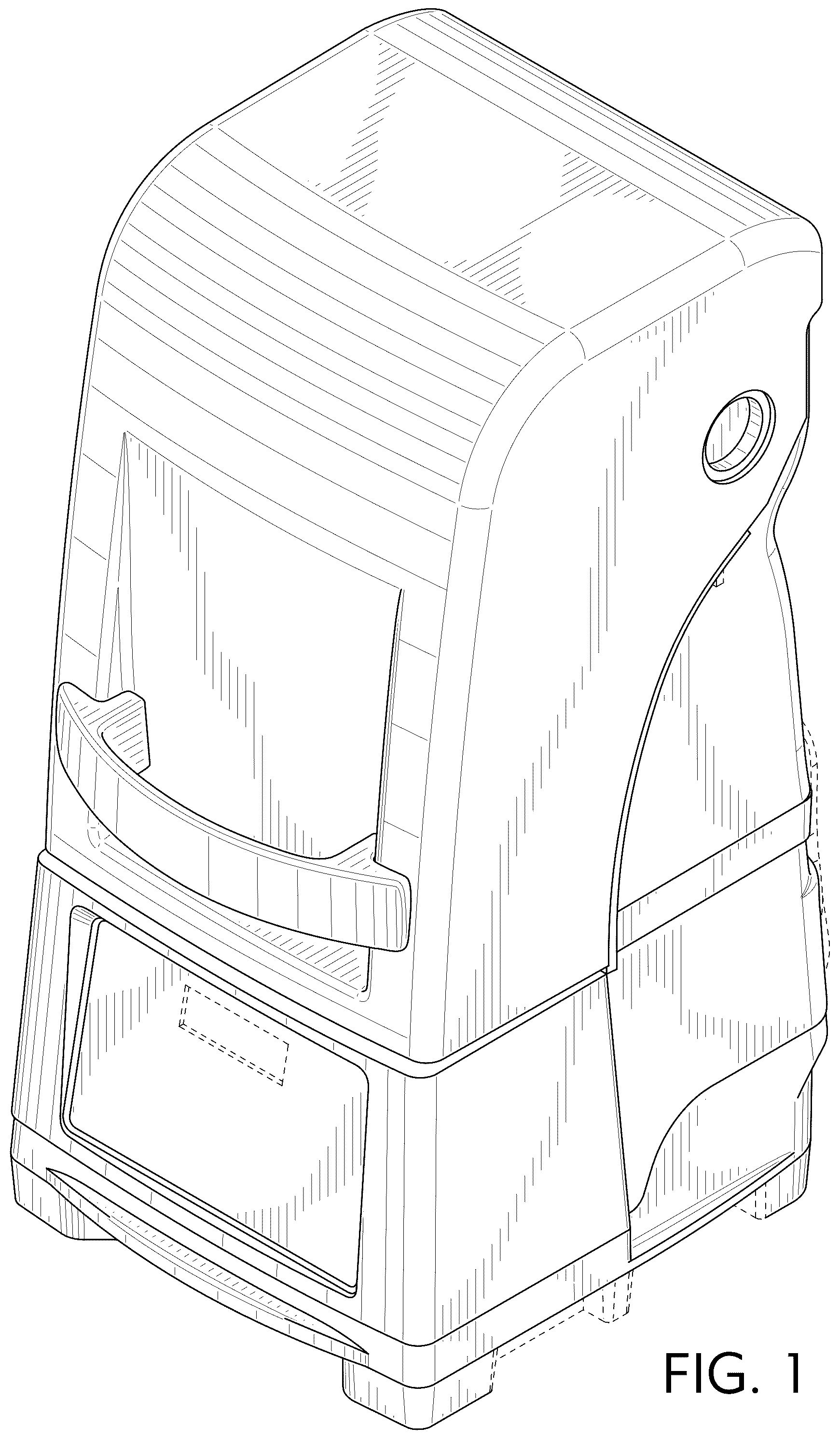 Patent USD1075400 Figure 1 – Blender