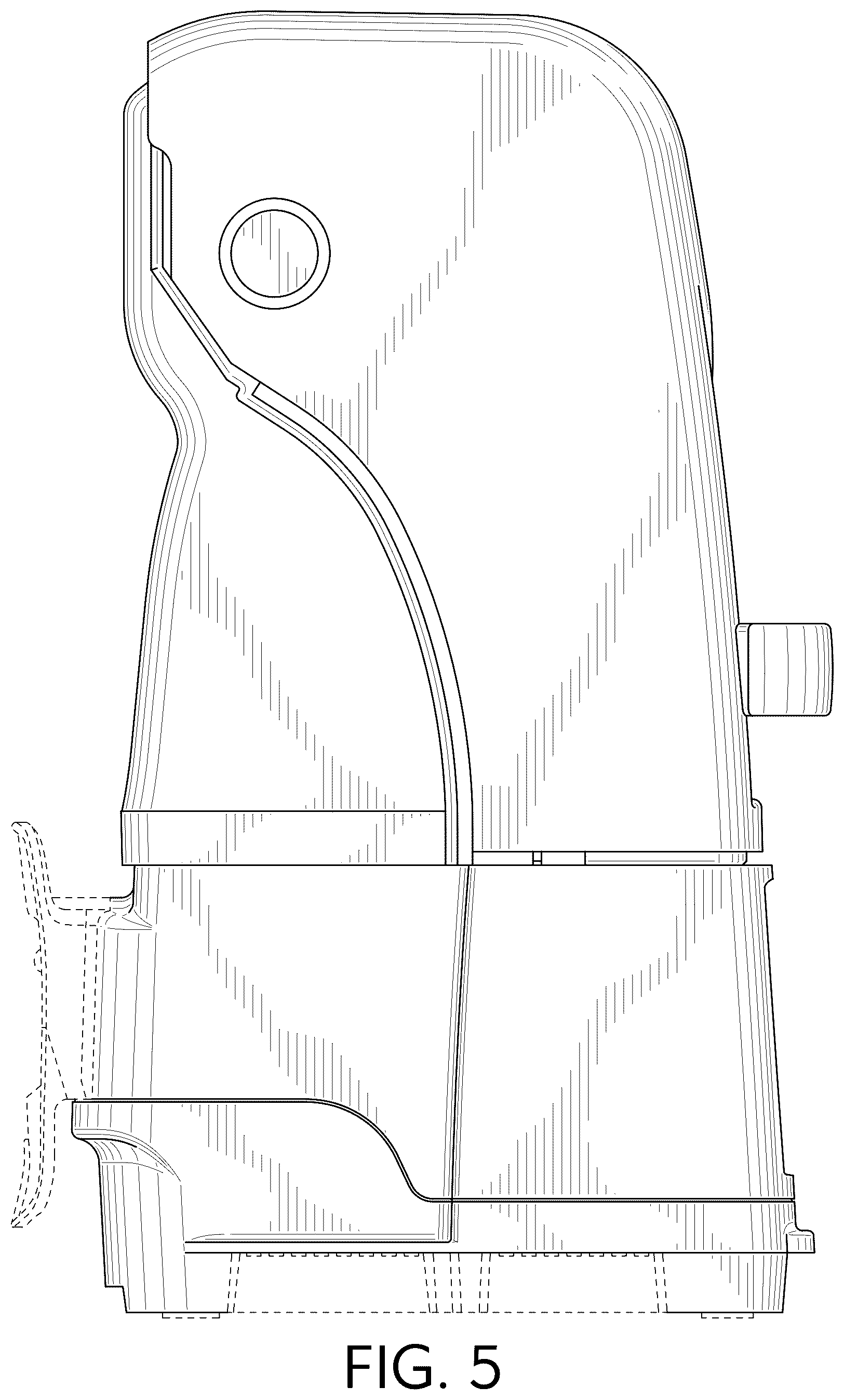 Patent USD1075400 Figure 5 – Blender
