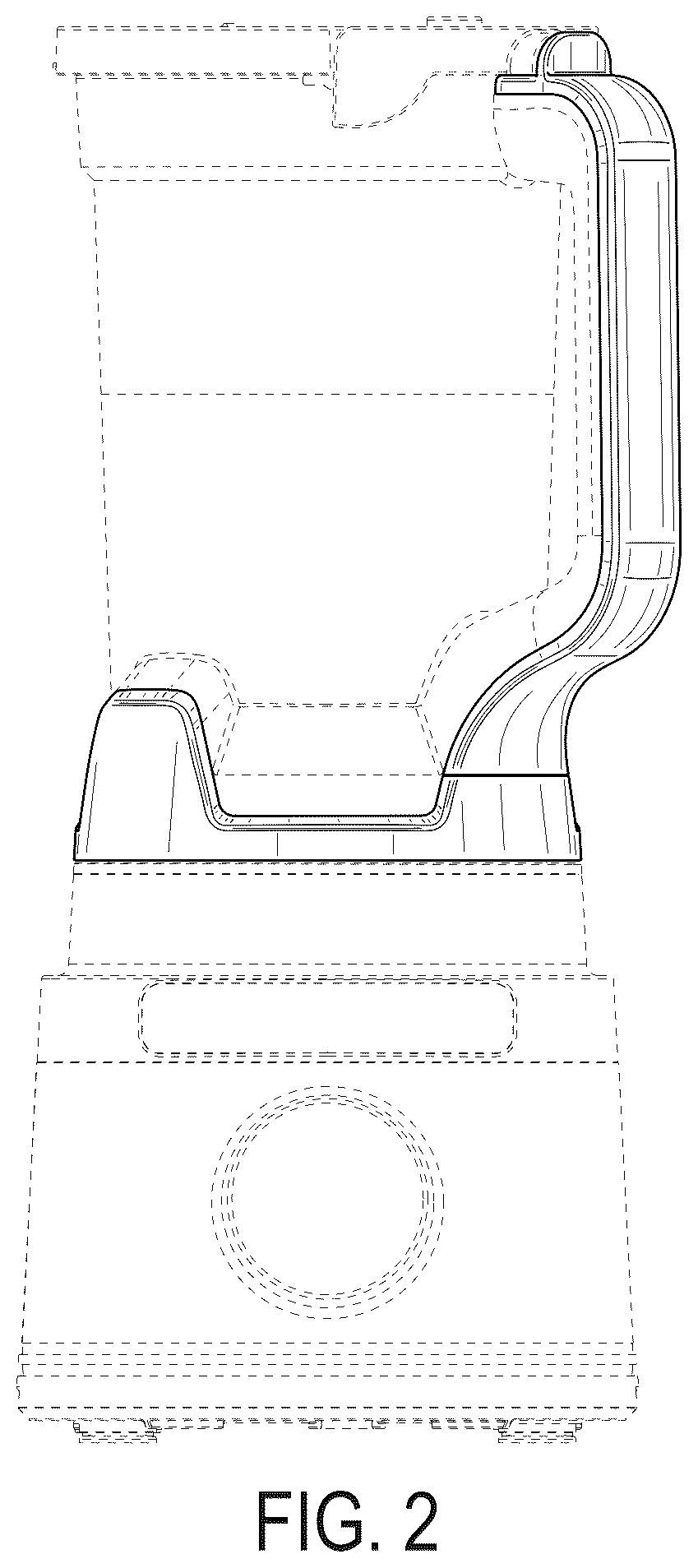 Patent USD1075401 Figure 2 – Blender