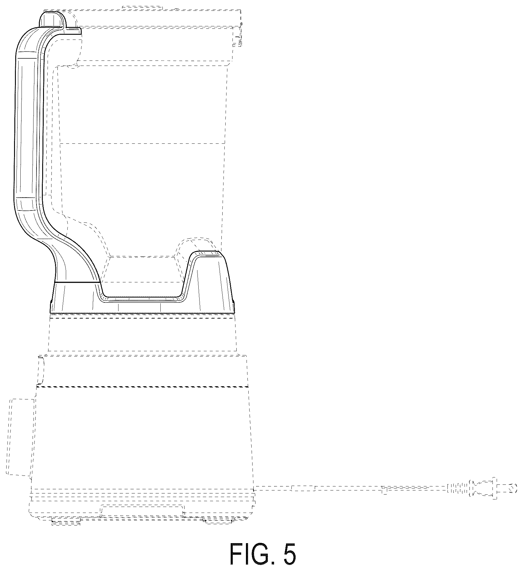 Patent USD1075401 Figure 5 – Blender