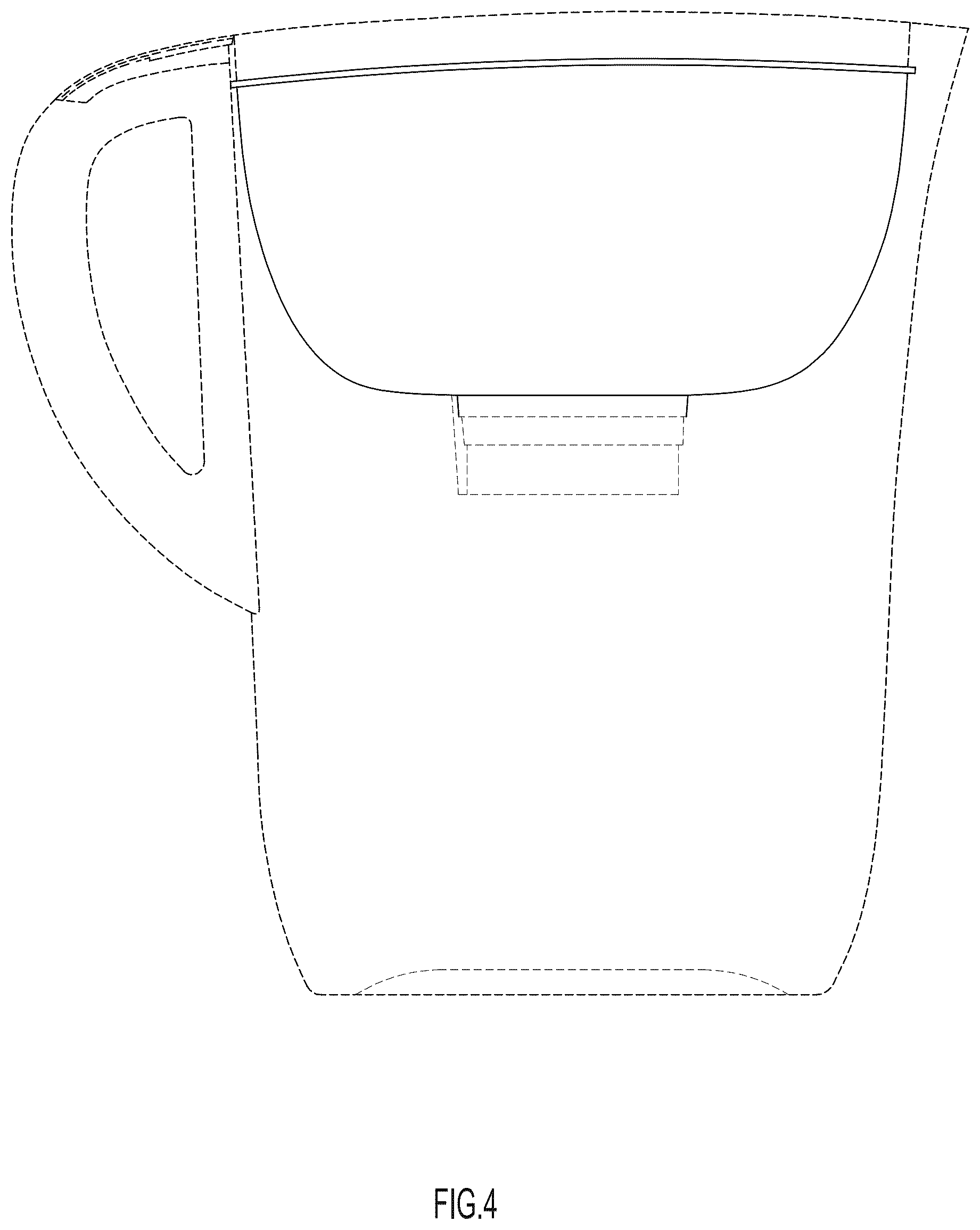 Patent USD1075403 Figure 4 – Water pitcher