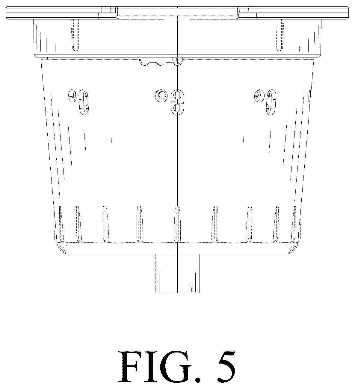 Patent USD1075404 Figure 5 – Cleaning cup for coffee machine