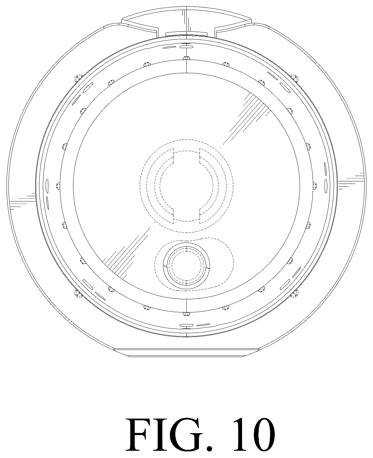 Patent USD1075404 Figure 10 – Cleaning cup for coffee machine
