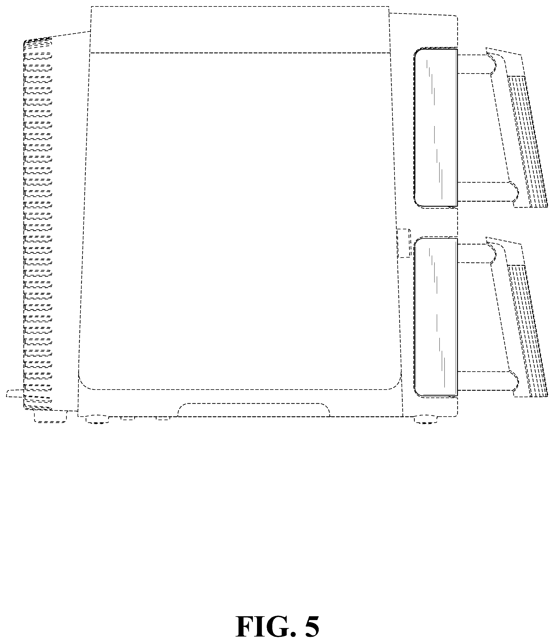 Patent USD1075406 Figure 5 – Stacked air fryer