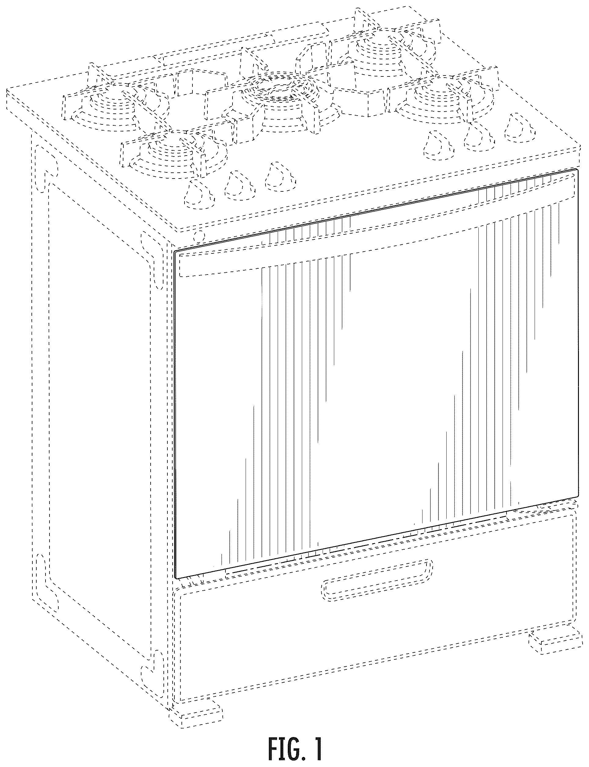 Patent USD1075407 Figure 1 – Cooking appliance