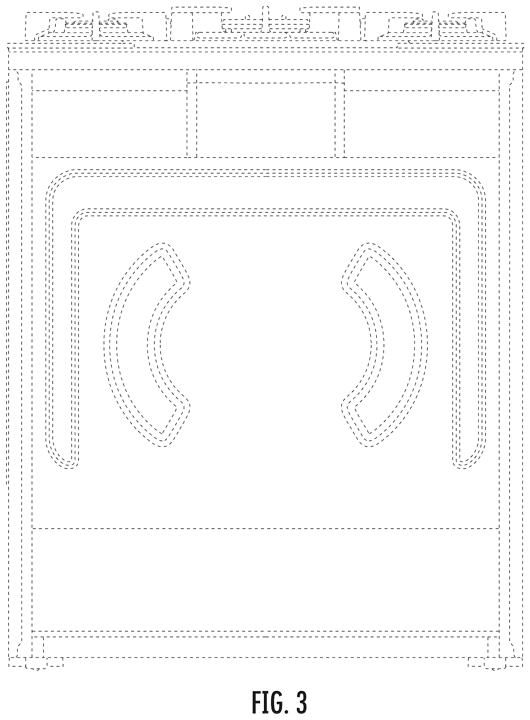 Patent USD1075407 Figure 3 – Cooking appliance