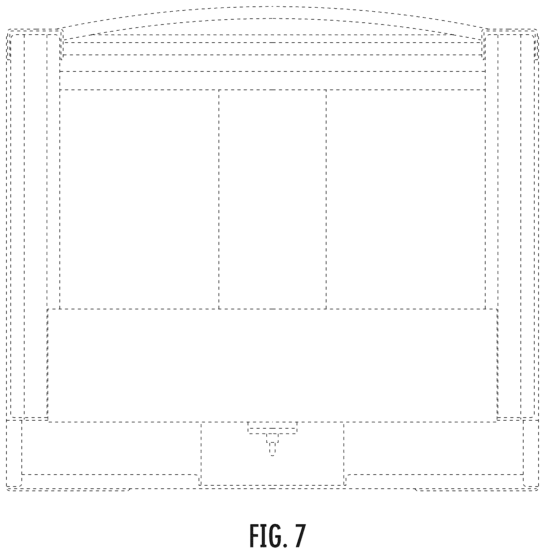 Patent USD1075407 Figure 7 – Cooking appliance