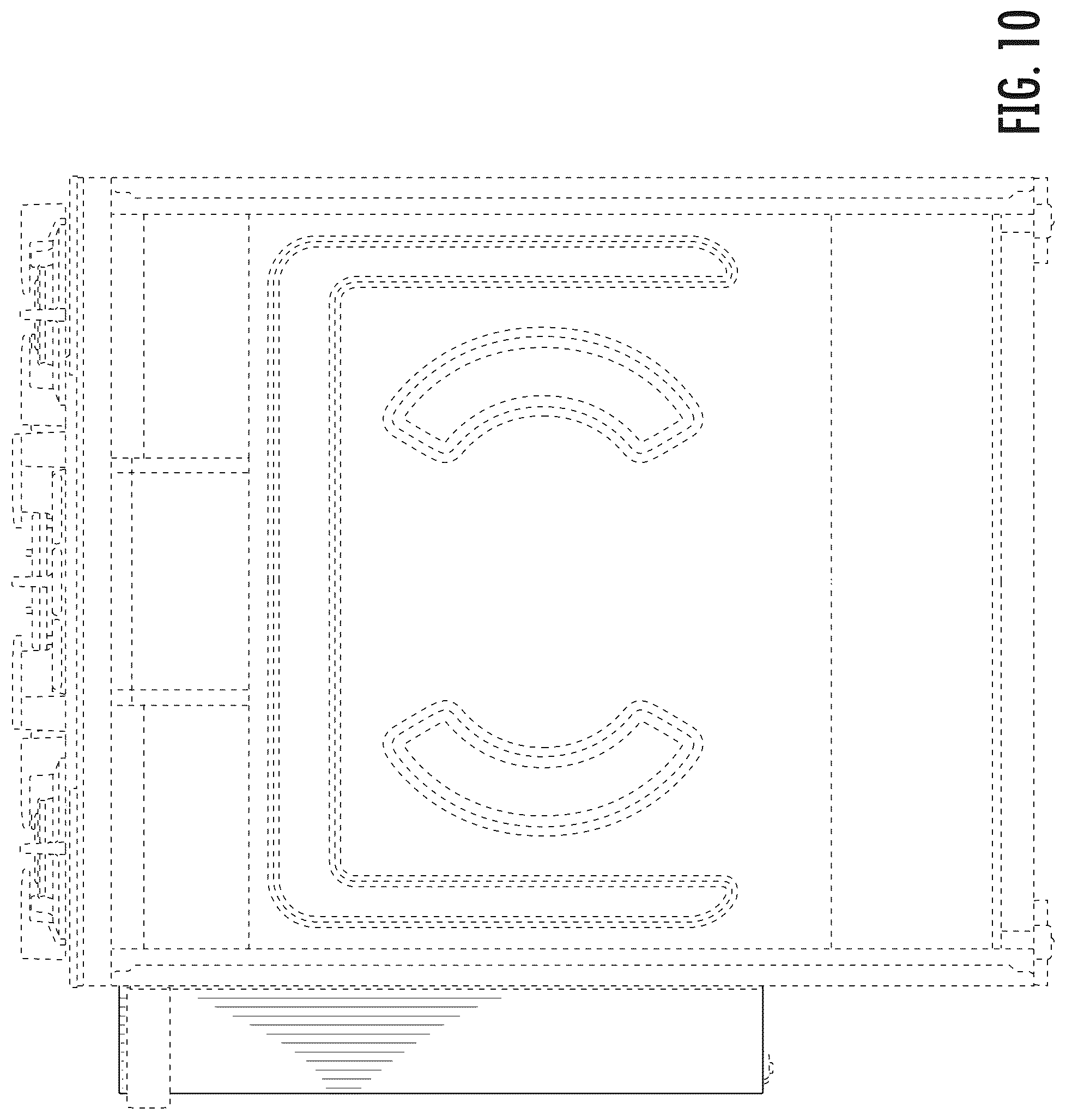 Patent USD1075407 Figure 10 – Cooking appliance