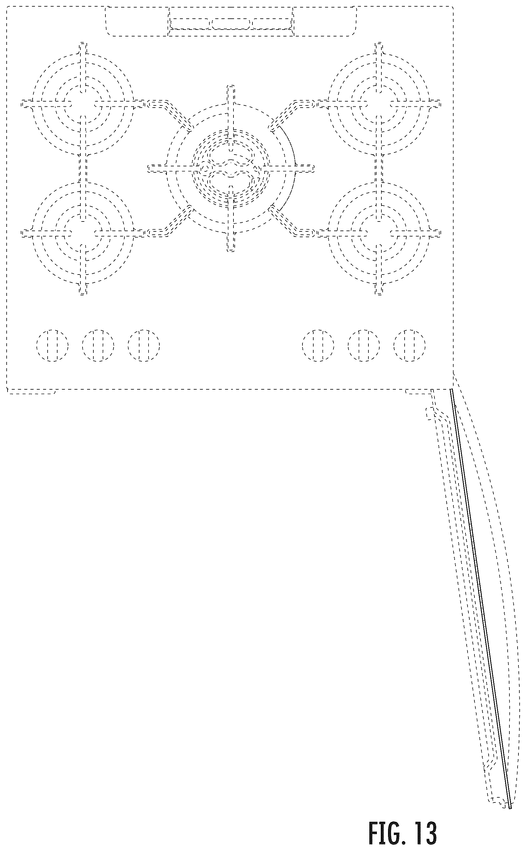 Patent USD1075407 Figure 13 – Cooking appliance