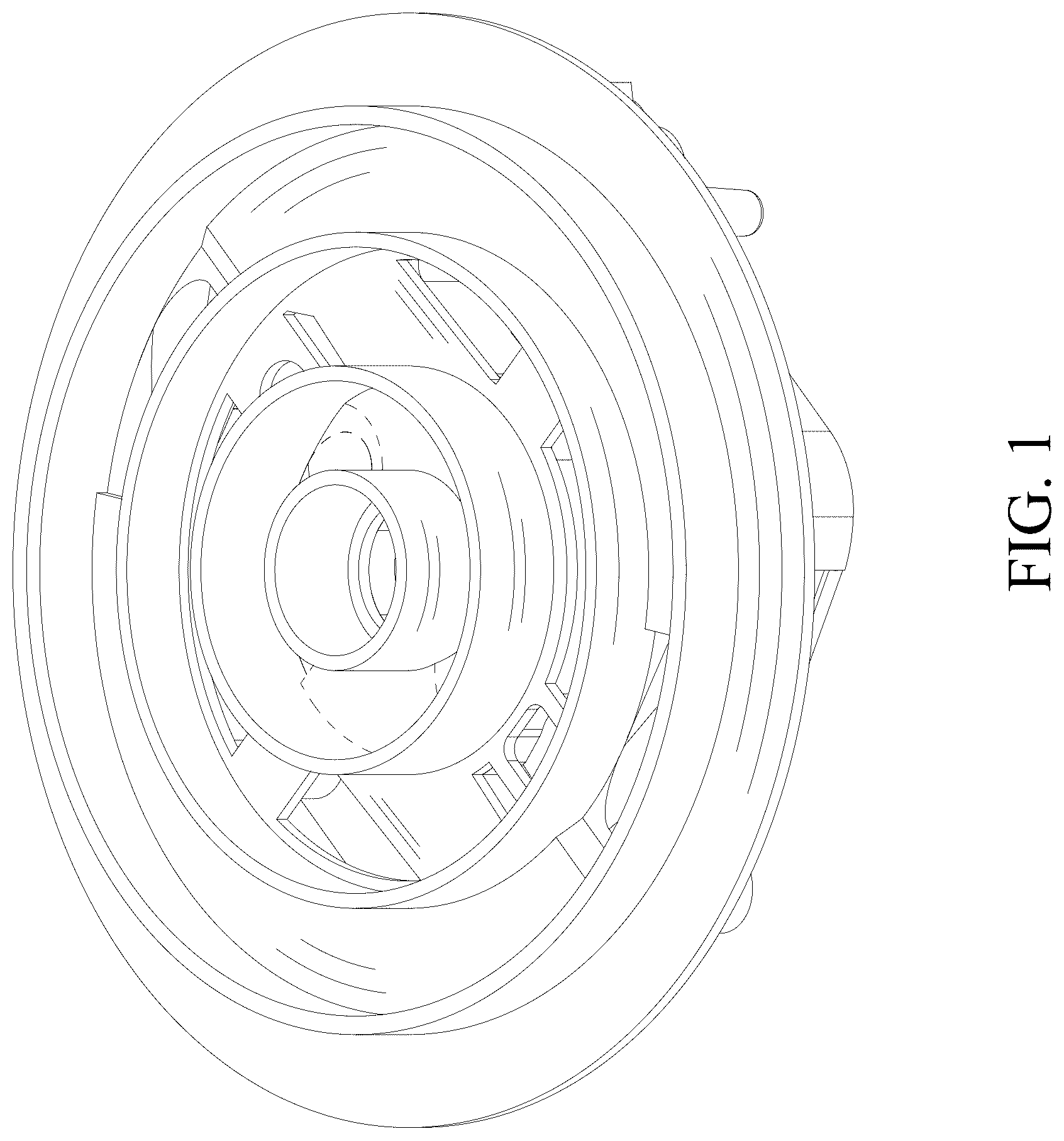 Patent USD1075408 Figure 1 – Gas burner