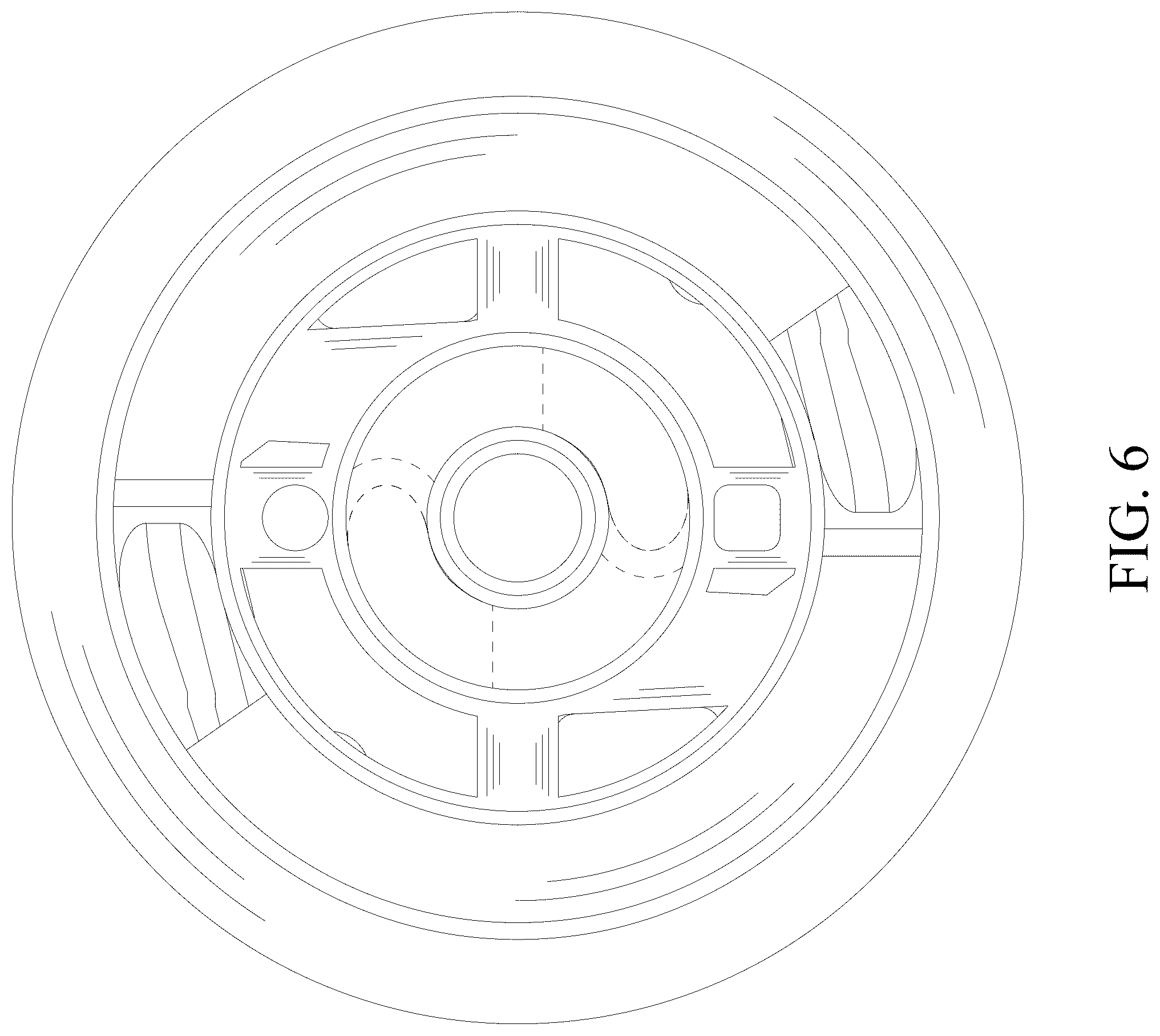 Patent USD1075408 Figure 6 – Gas burner