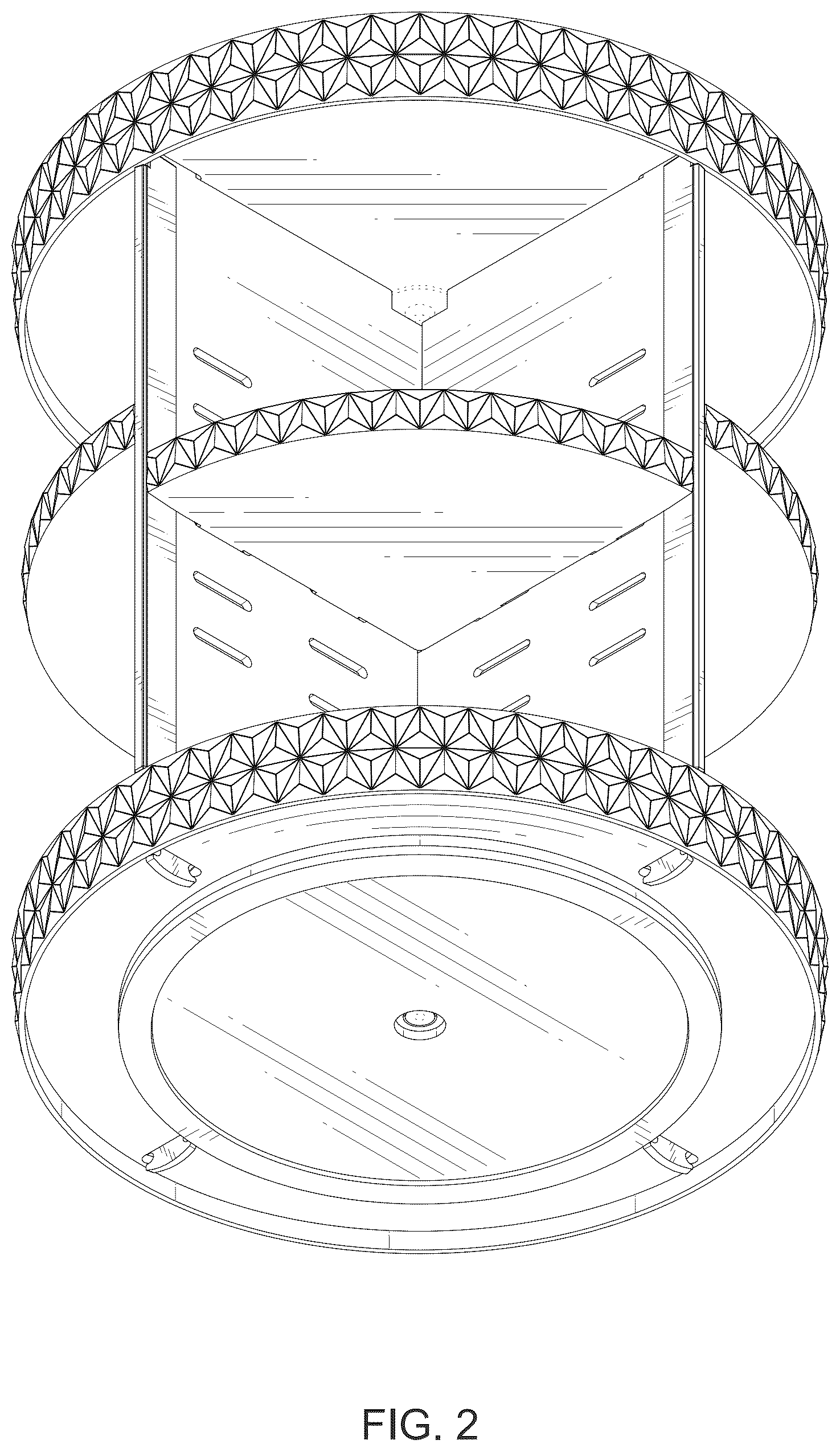 Patent USD1075410 Figure 2 – Kitchen rack