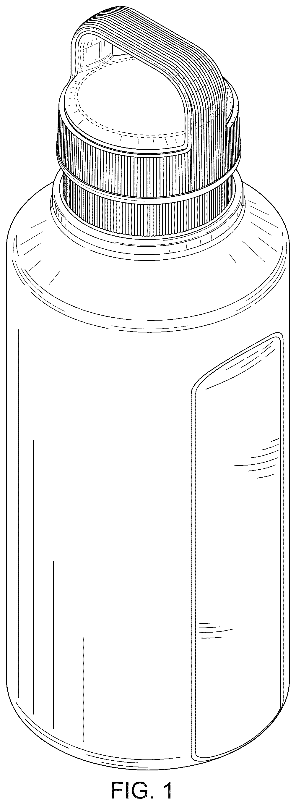 Patent USD1075411 Figure 1 – Bottle