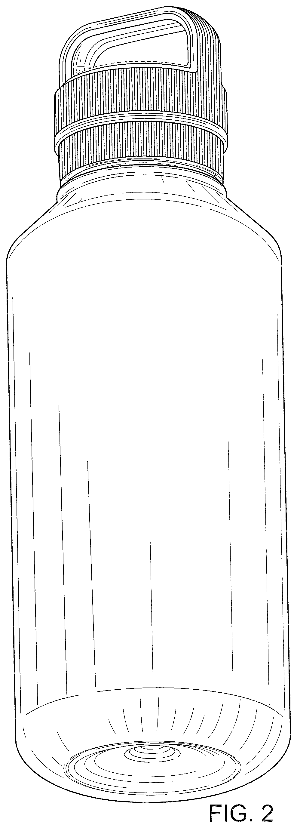 Patent USD1075411 Figure 2 – Bottle