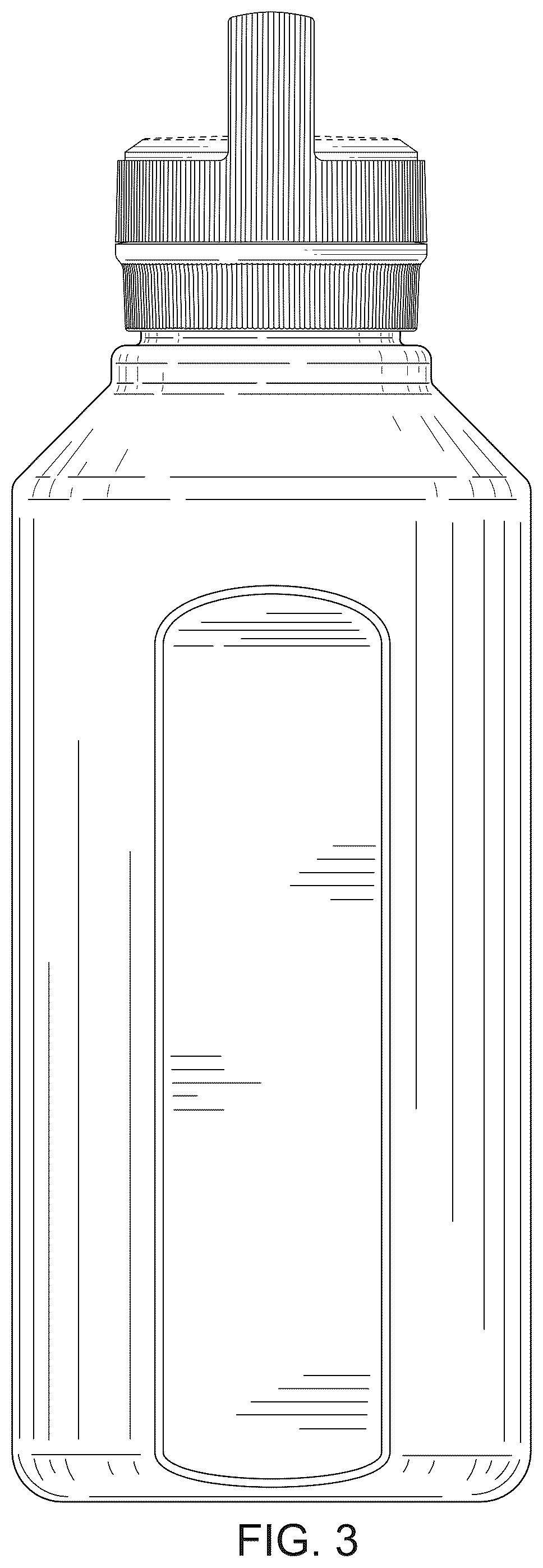 Patent USD1075411 Figure 3 – Bottle