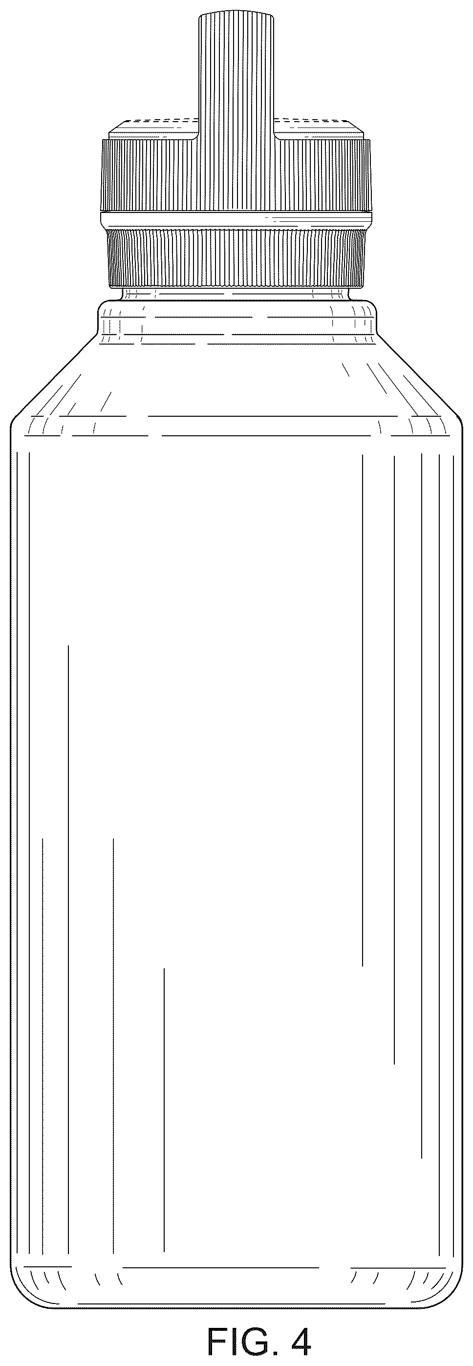 Patent USD1075411 Figure 4 – Bottle