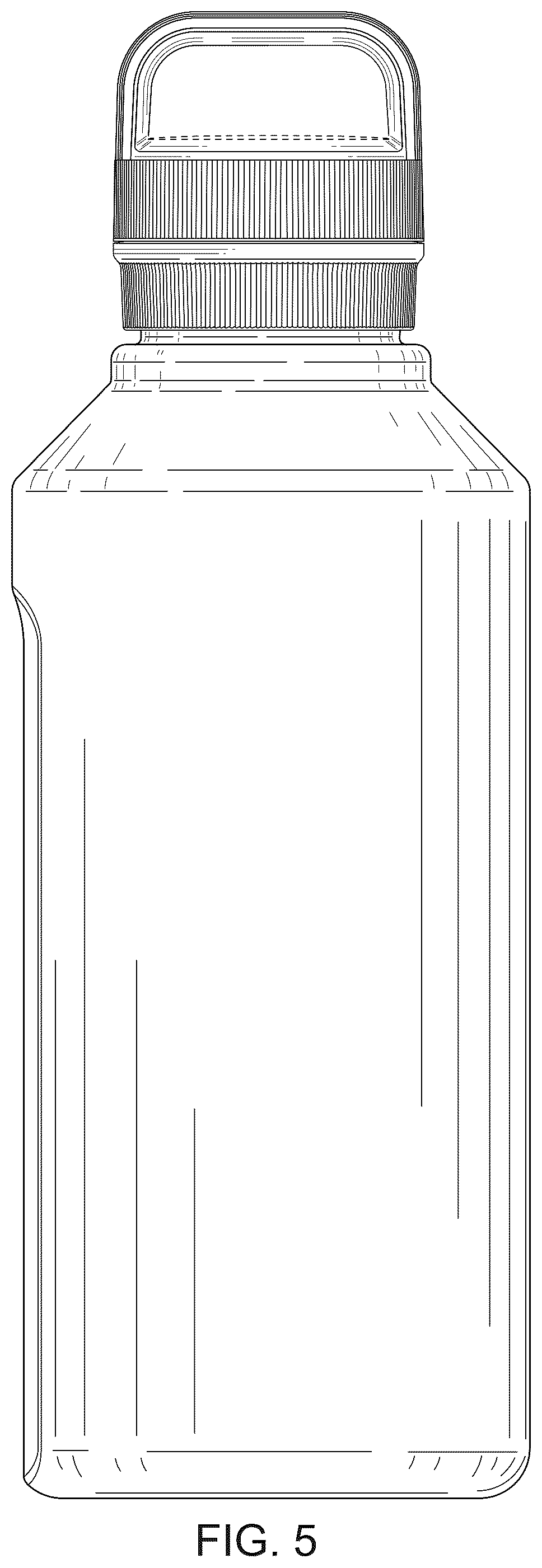 Patent USD1075411 Figure 5 – Bottle
