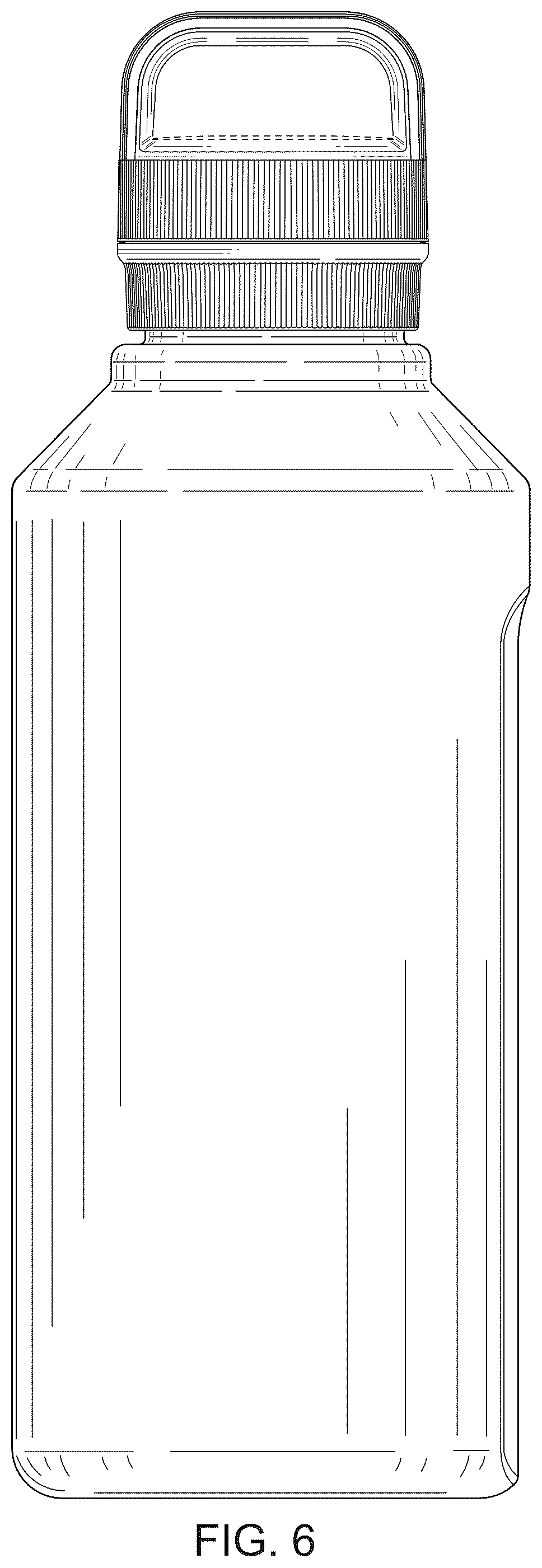 Patent USD1075411 Figure 6 – Bottle