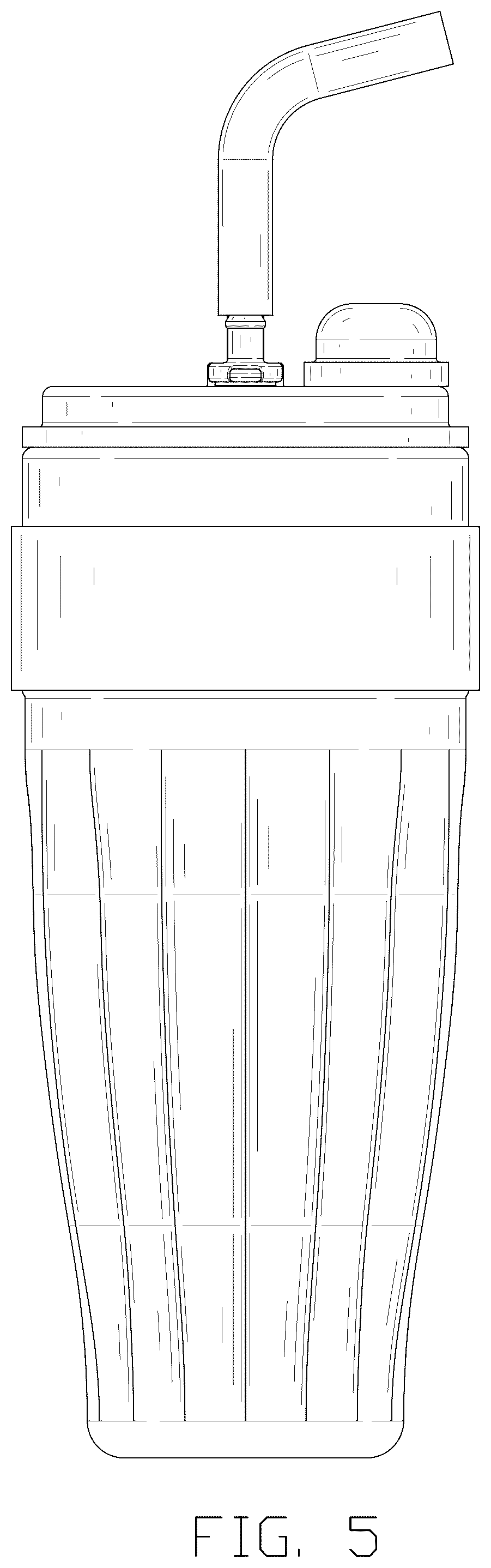 Patent USD1075412 Figure 5 – Coffee cup