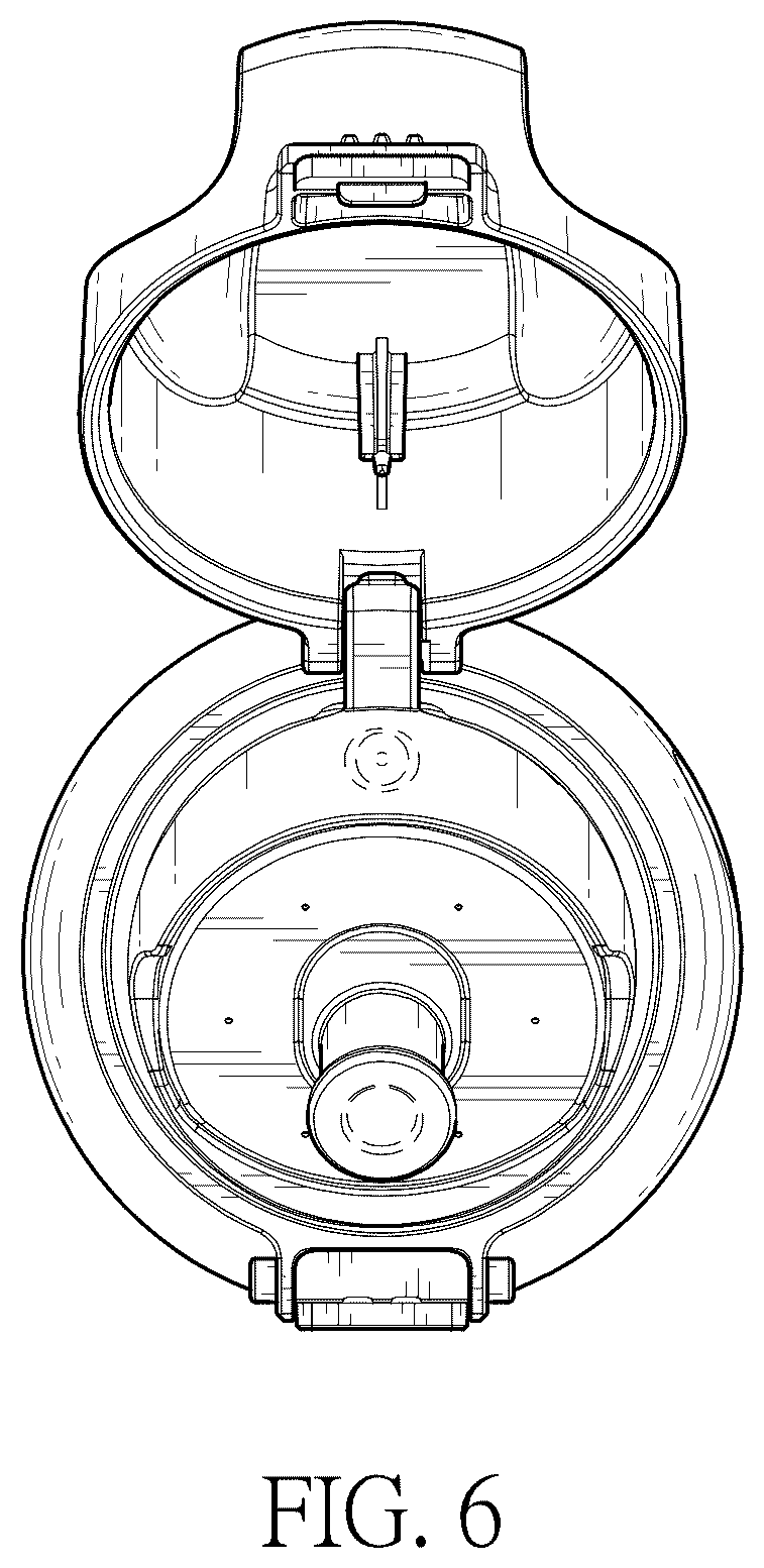 Patent USD1075413 Figure 6 – Water bottle with scented lid