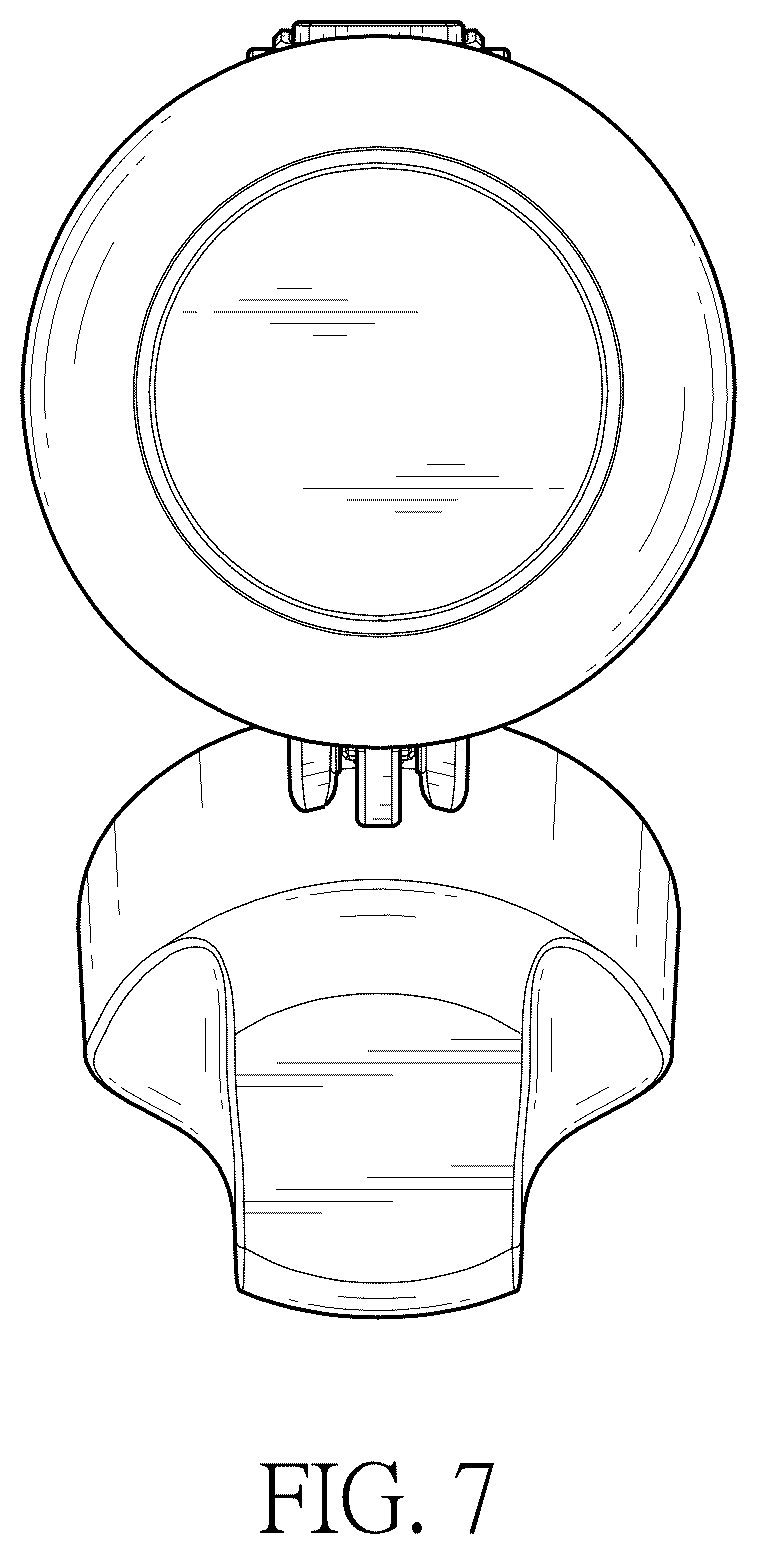 Patent USD1075413 Figure 7 – Water bottle with scented lid
