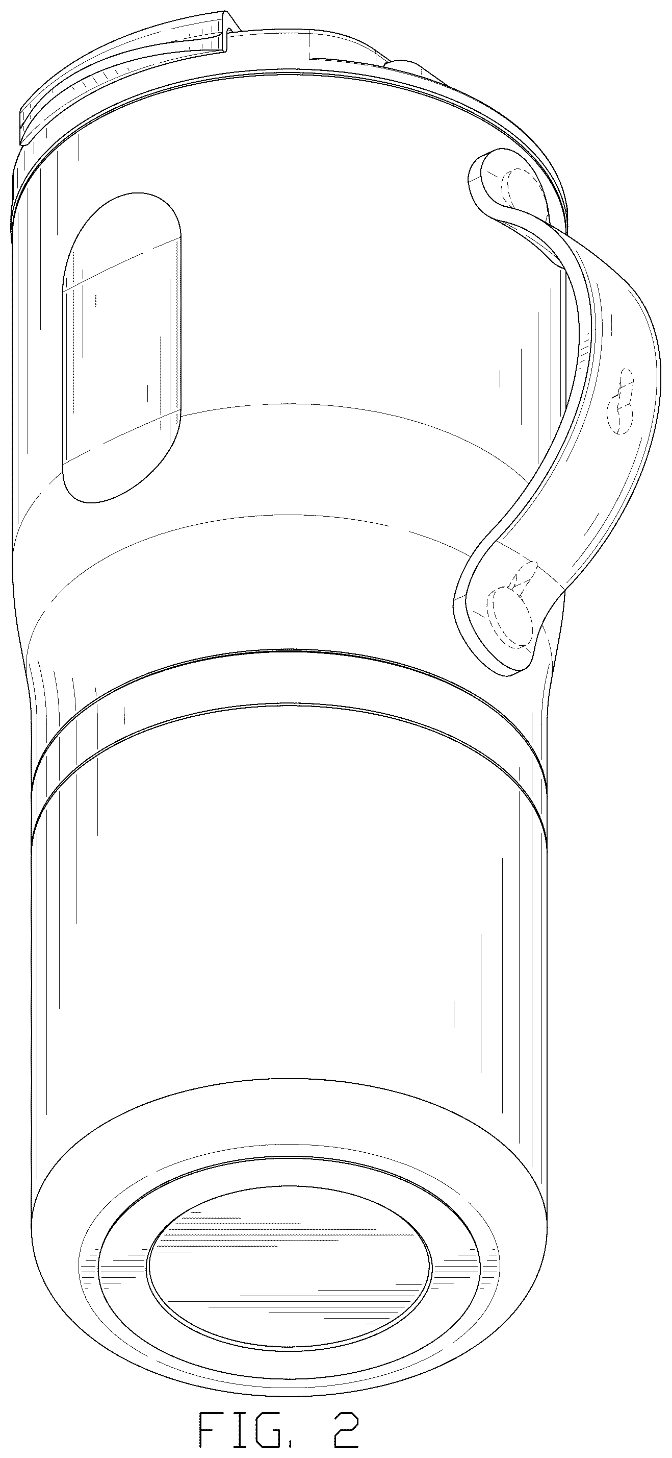 Patent USD1075414 Figure 2 – Bottle