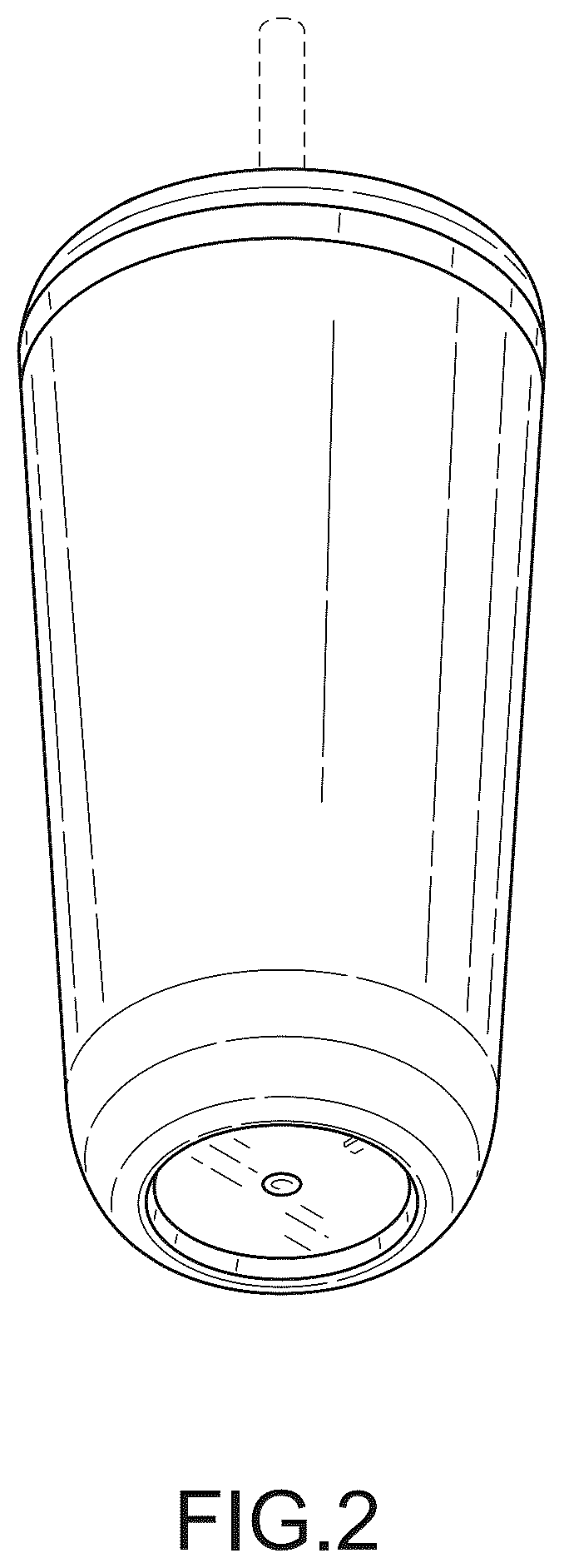 Patent USD1075415 Figure 2 – Container