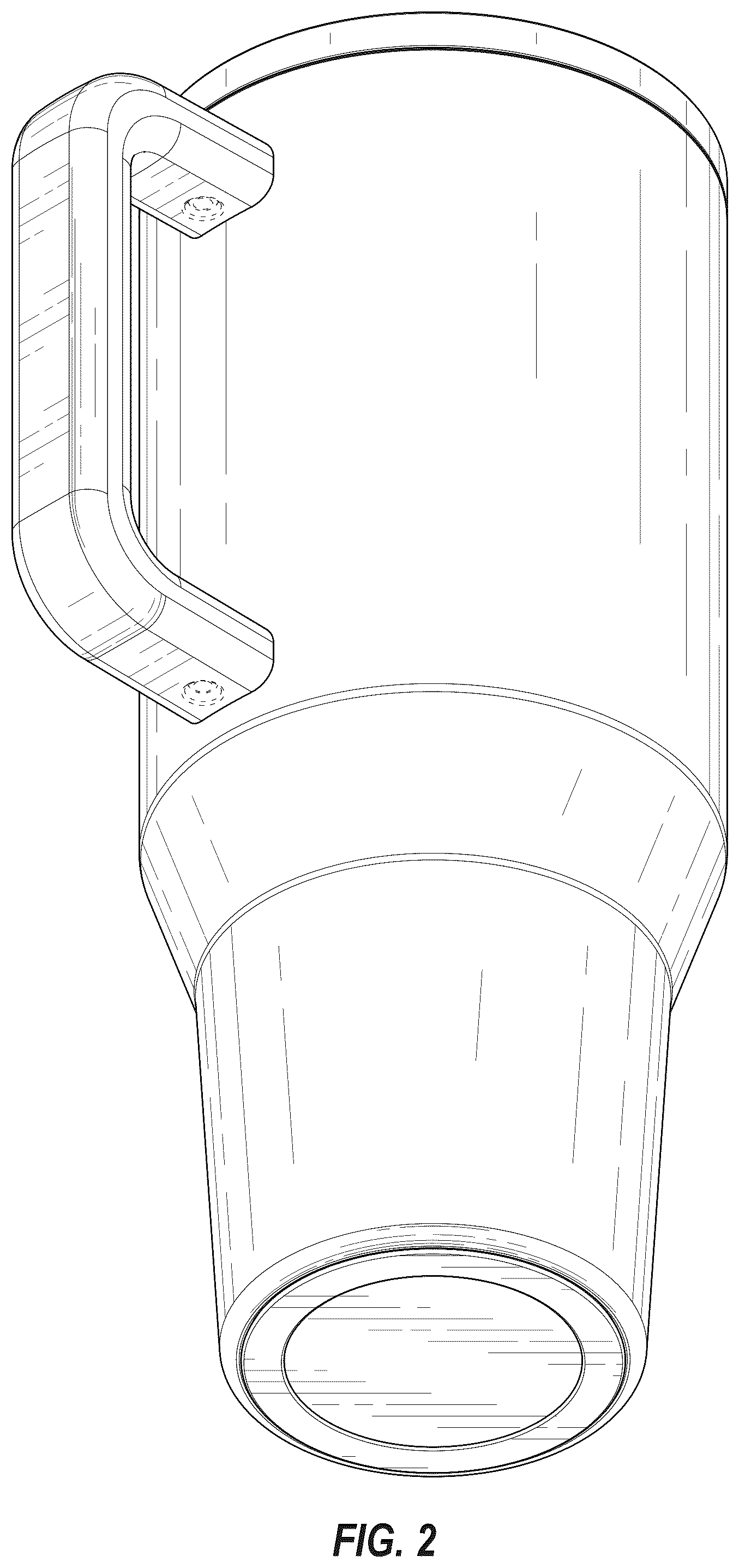 Patent USD1075418 Figure 2 – Container
