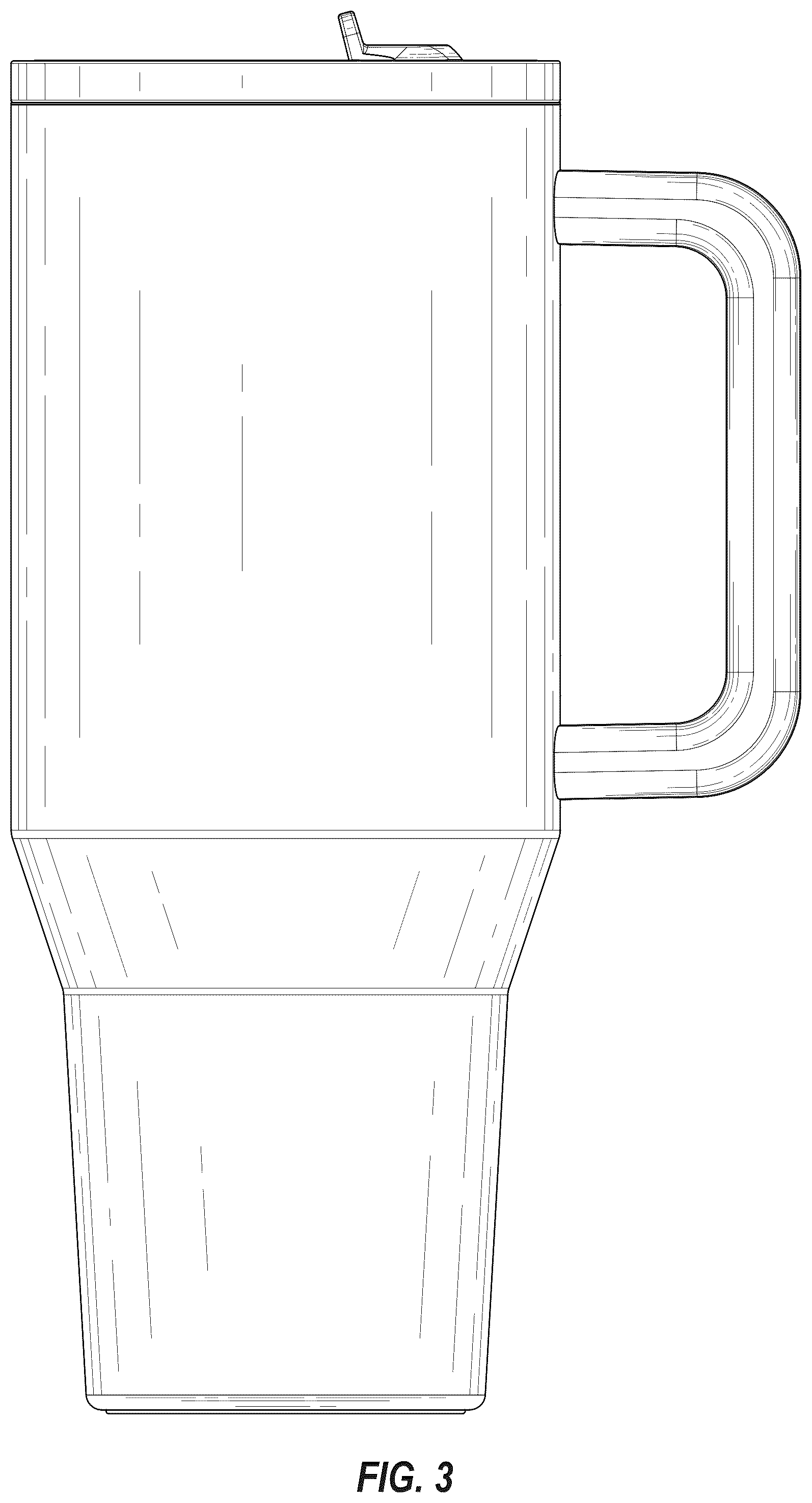 Patent USD1075418 Figure 3 – Container