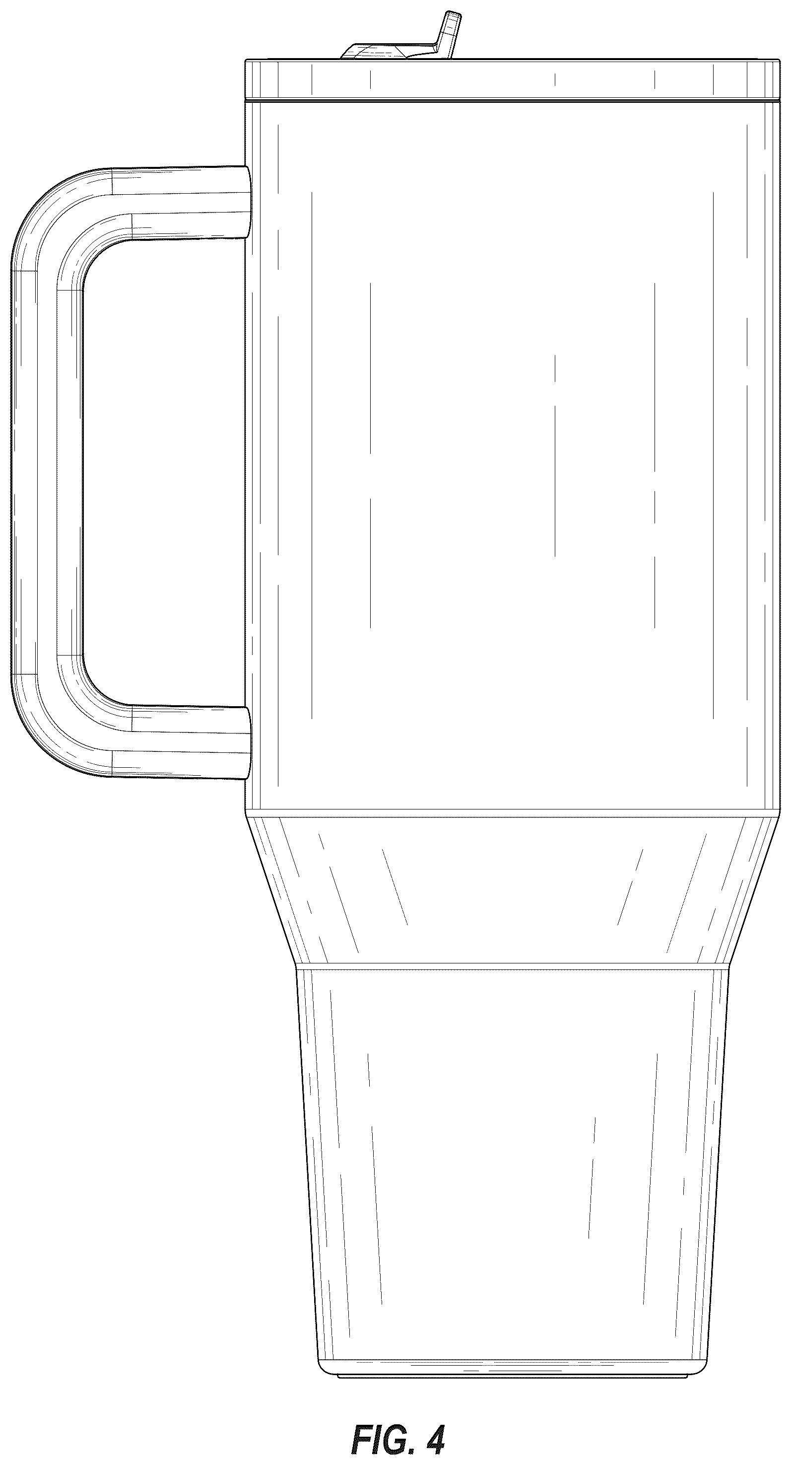 Patent USD1075418 Figure 4 – Container