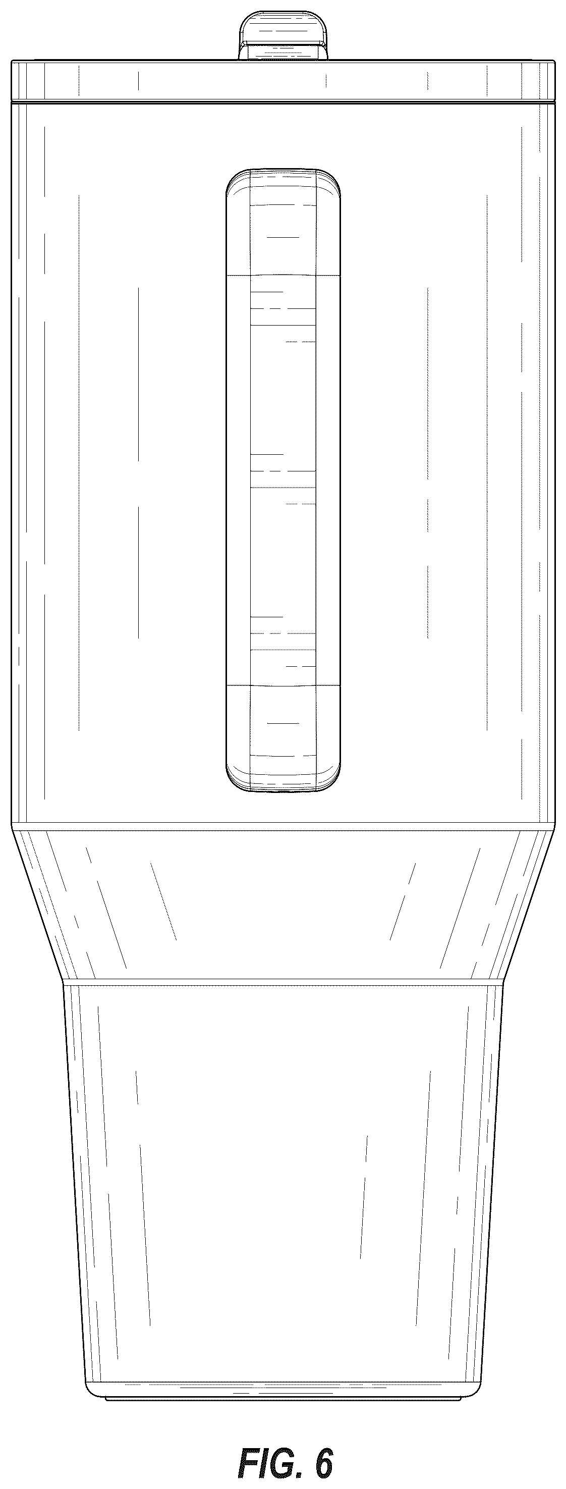 Patent USD1075418 Figure 6 – Container
