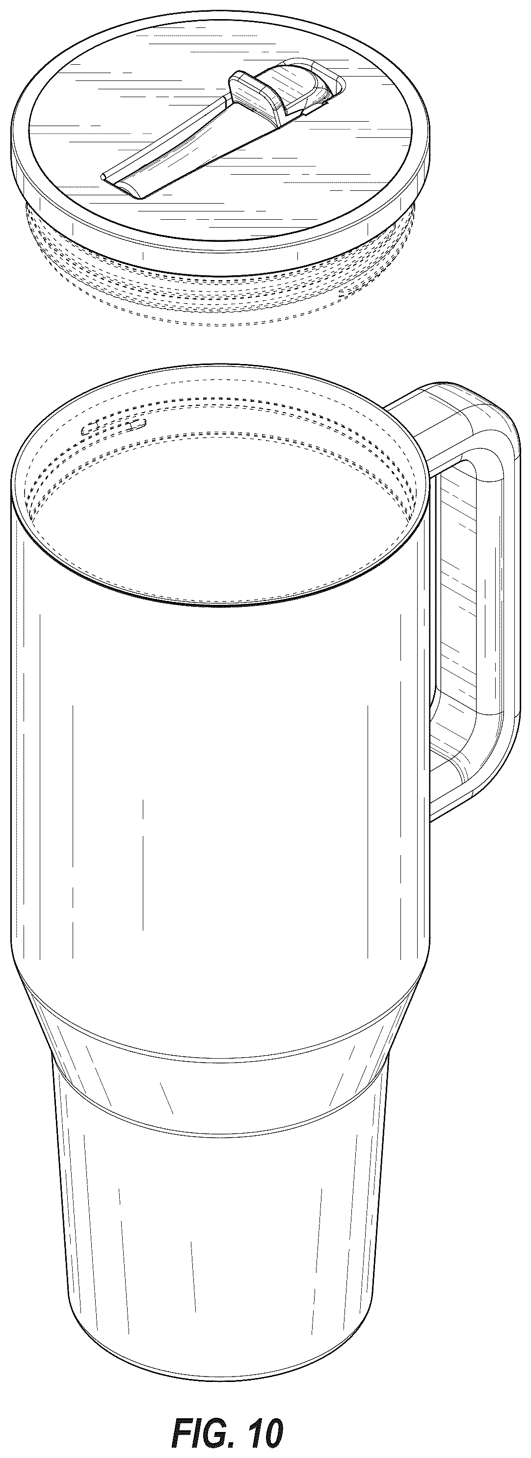 Patent USD1075418 Figure 10 – Container