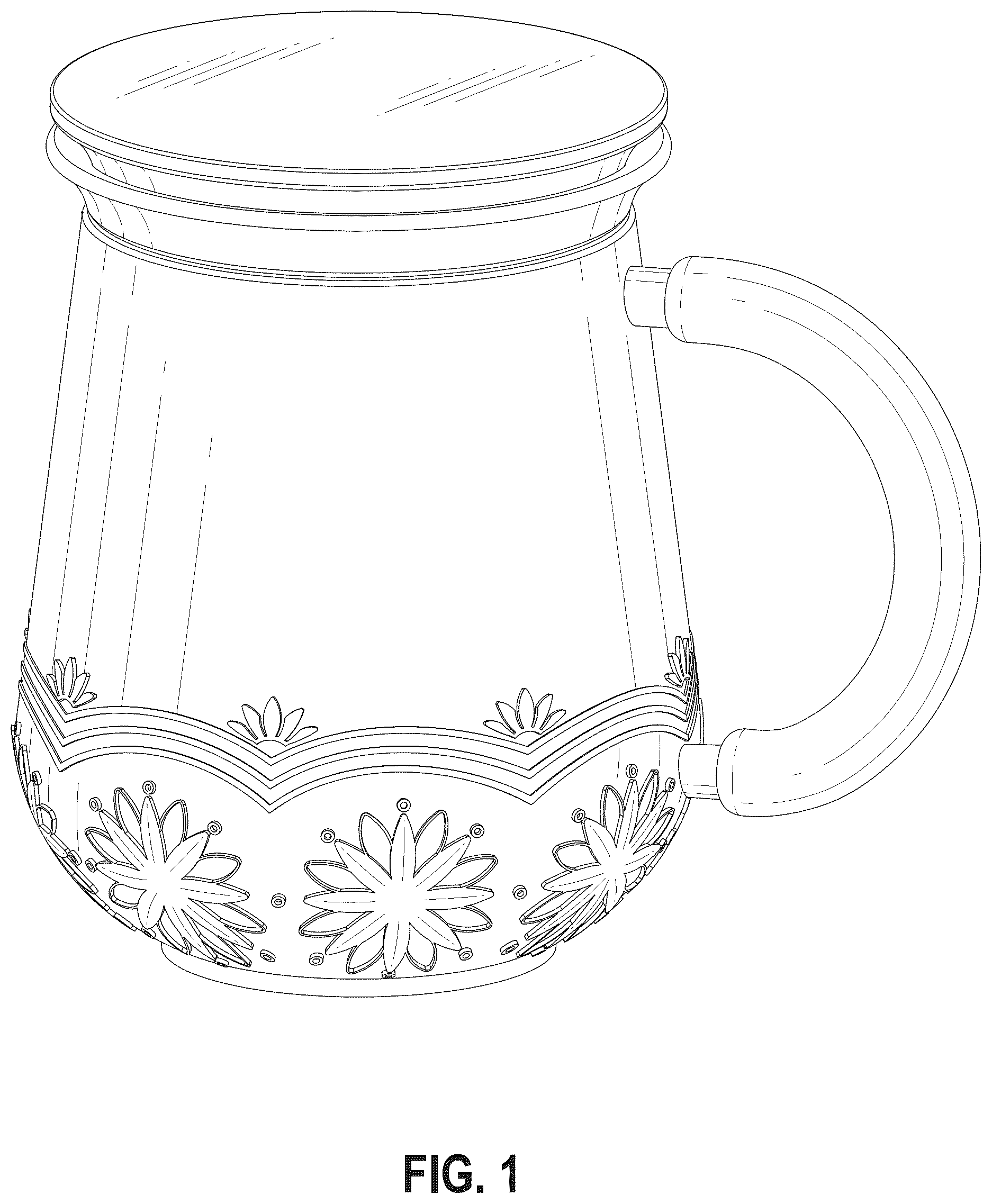 Patent USD1075419 — Cup — Figure 1