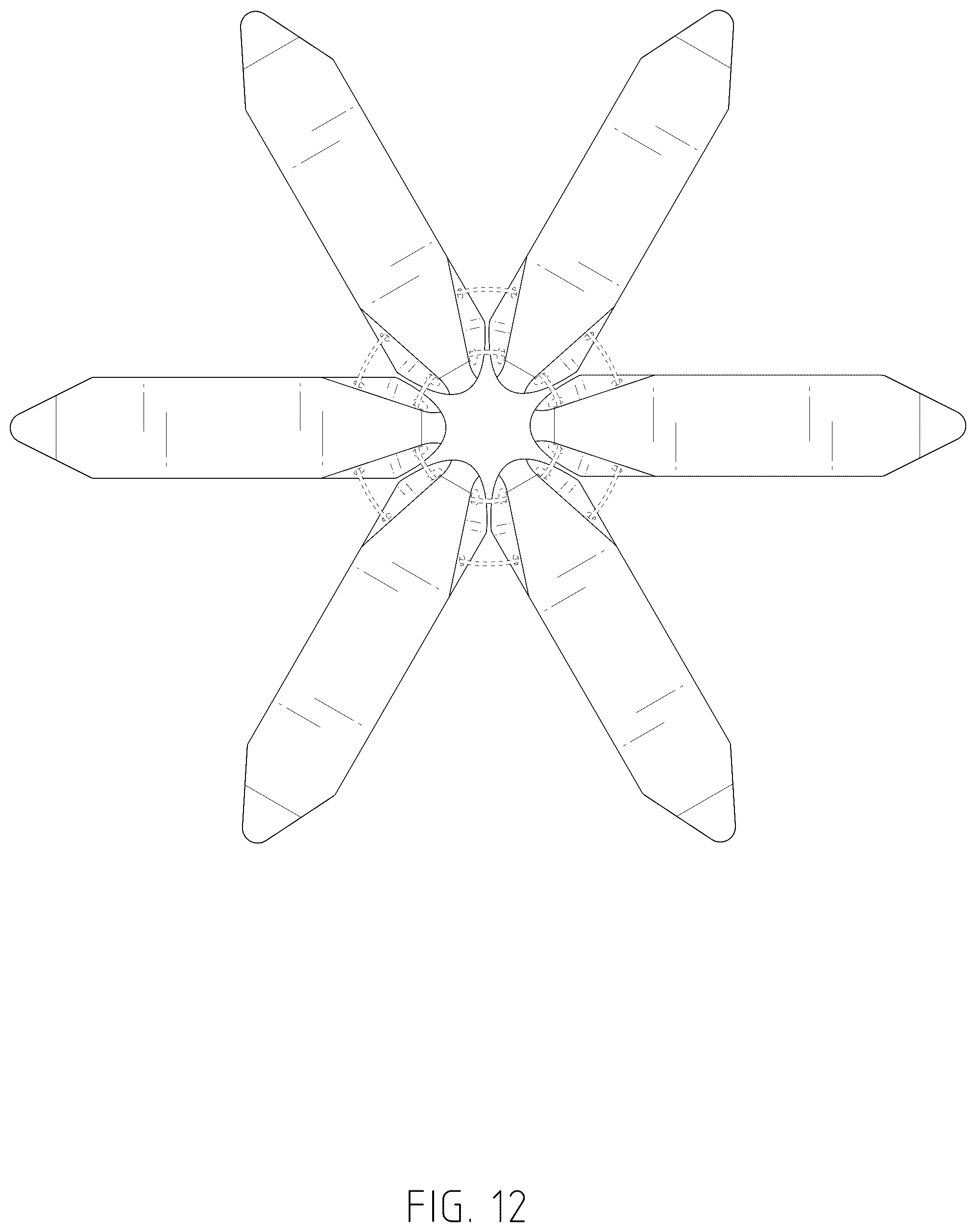 Patent USD1075421 Figure 12 – Combined set of table mats and stand