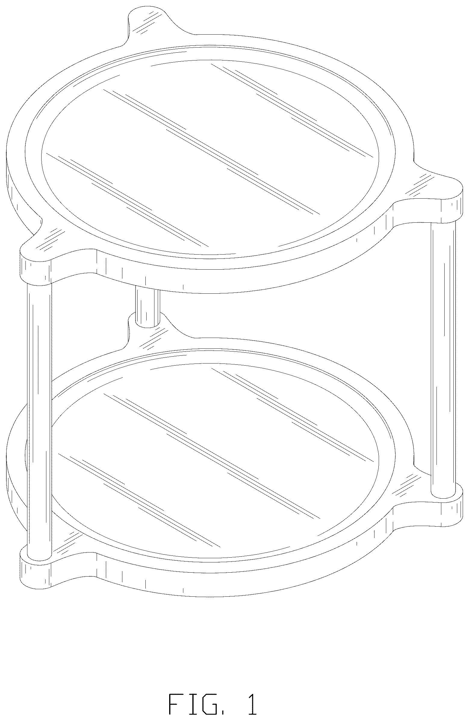 Patent USD1075422 Figure 1 – Spice rack