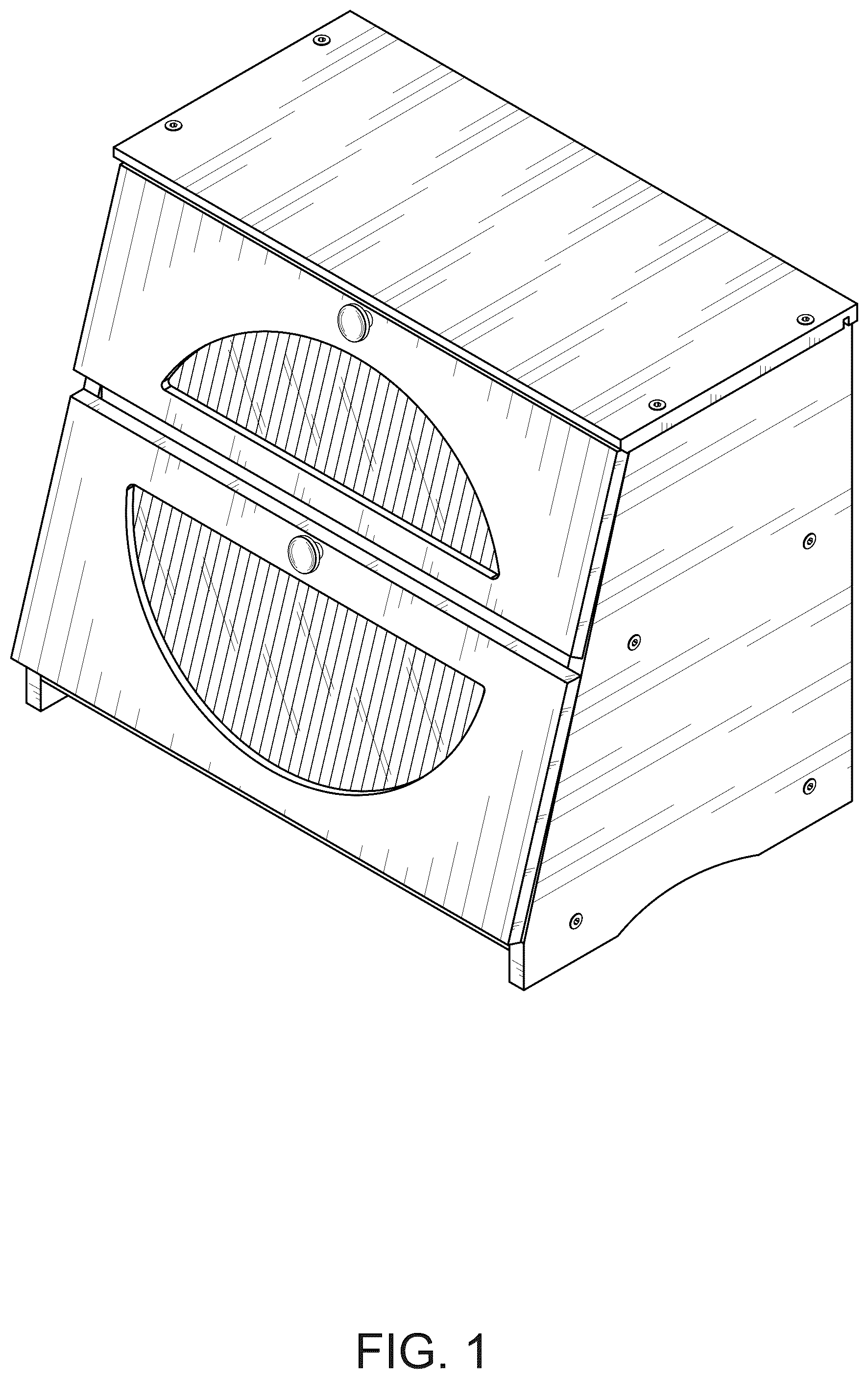 Patent USD1075426 — Bread box — Figure 1