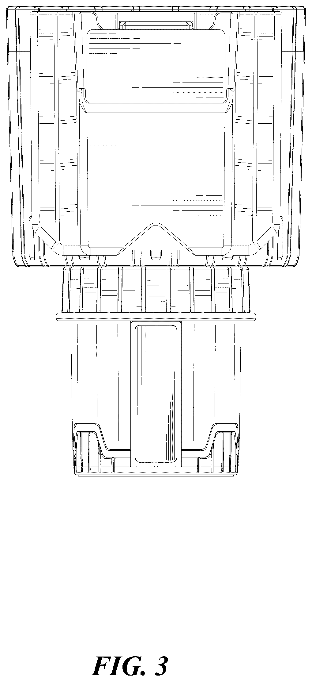 Patent USD1075427 Figure 3 – Cup holder for cars