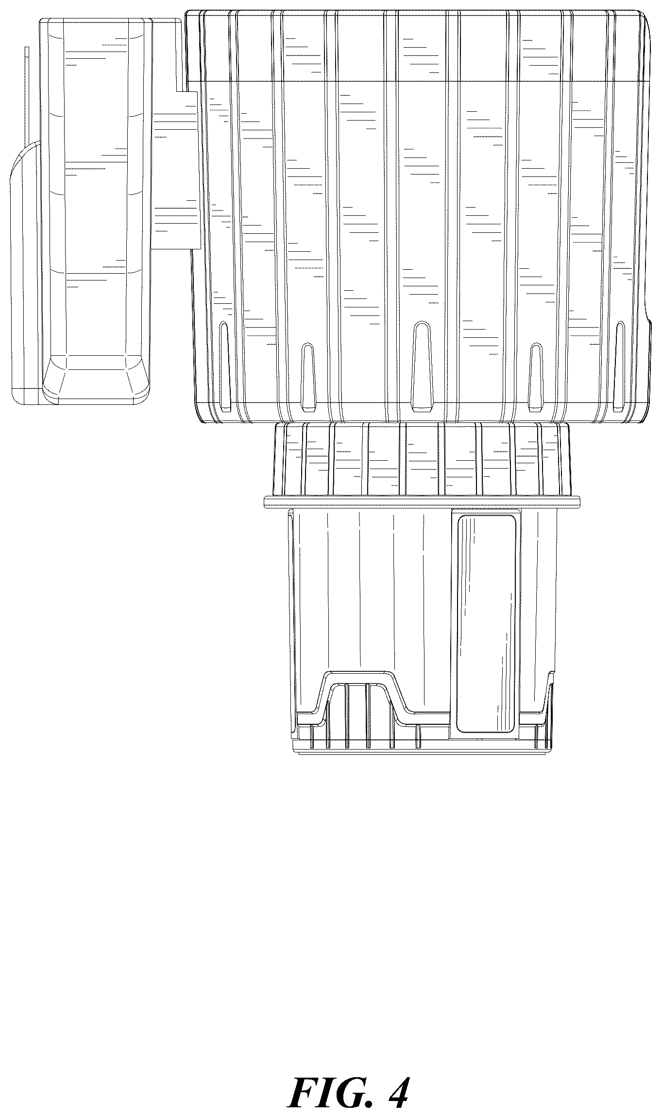 Patent USD1075427 Figure 4 – Cup holder for cars