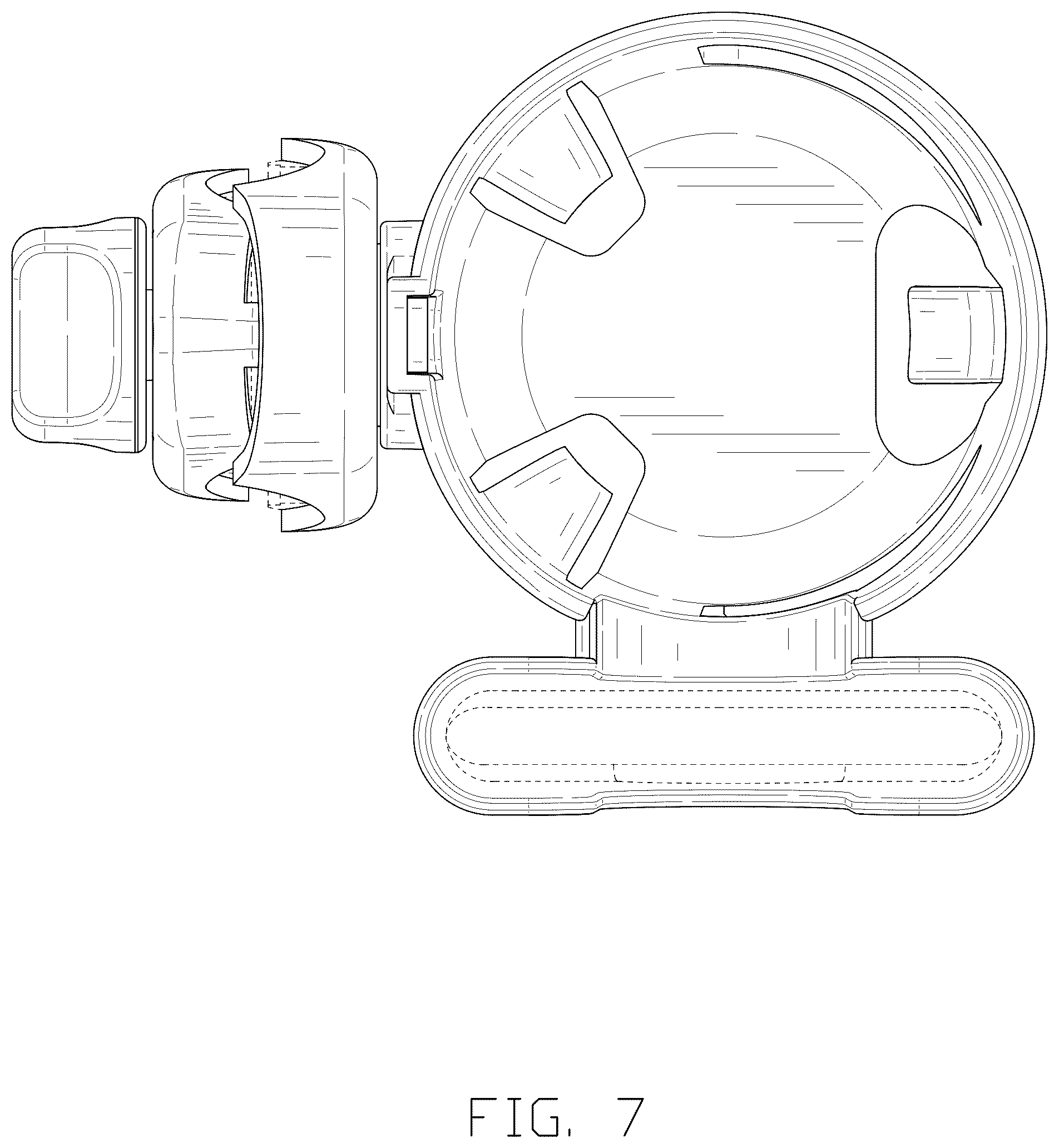 Patent USD1075428 Figure 7 – Cup holder