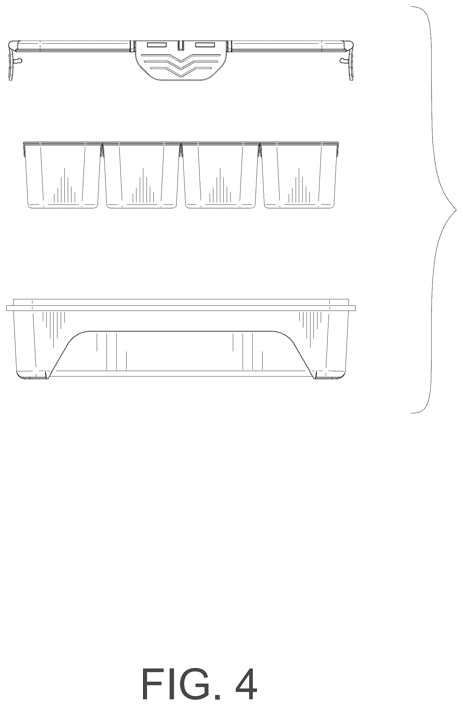 Patent USD1075430 Figure 4 – Snack box