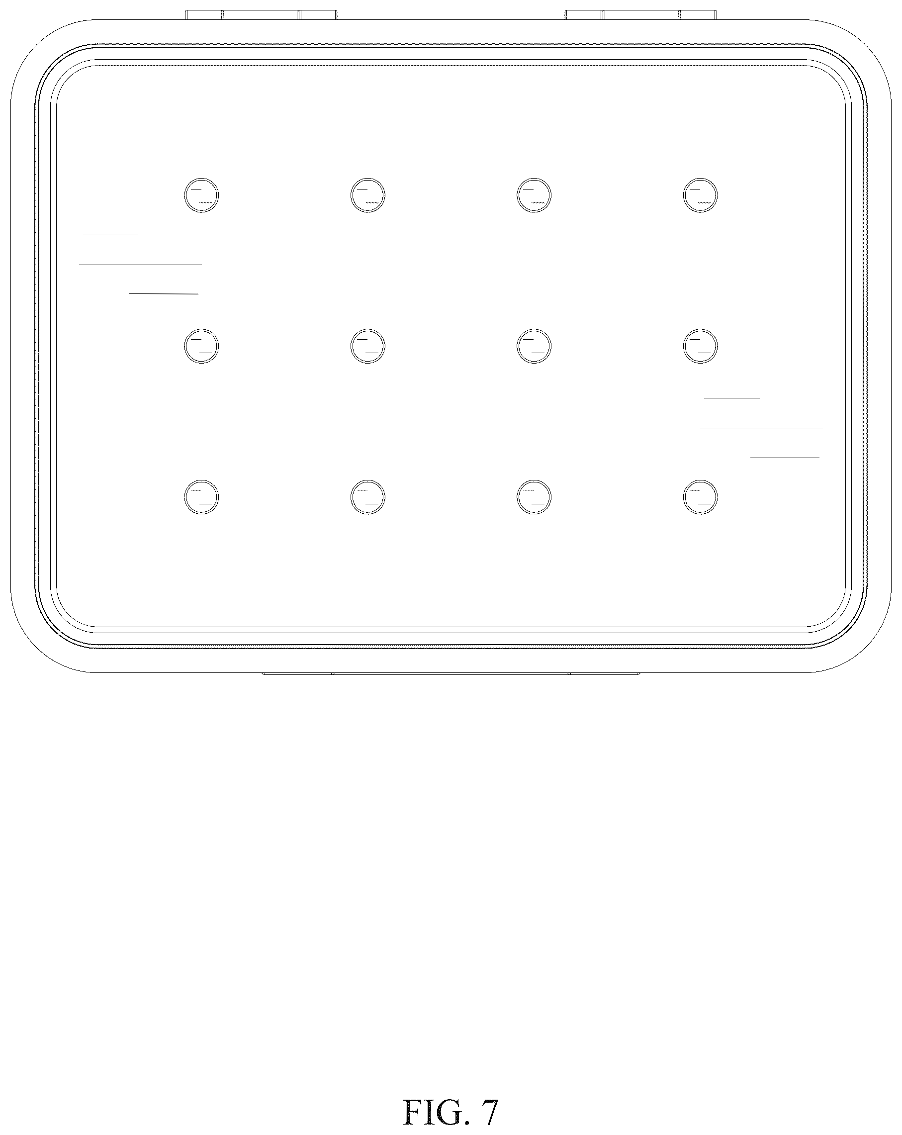 Patent USD1075431 Figure 7 – Lunch box