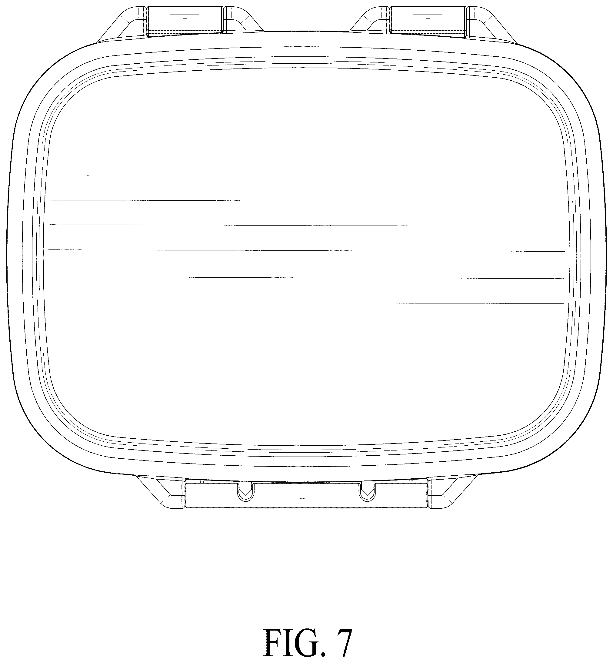 Patent USD1075432 Figure 7 – Lunch box