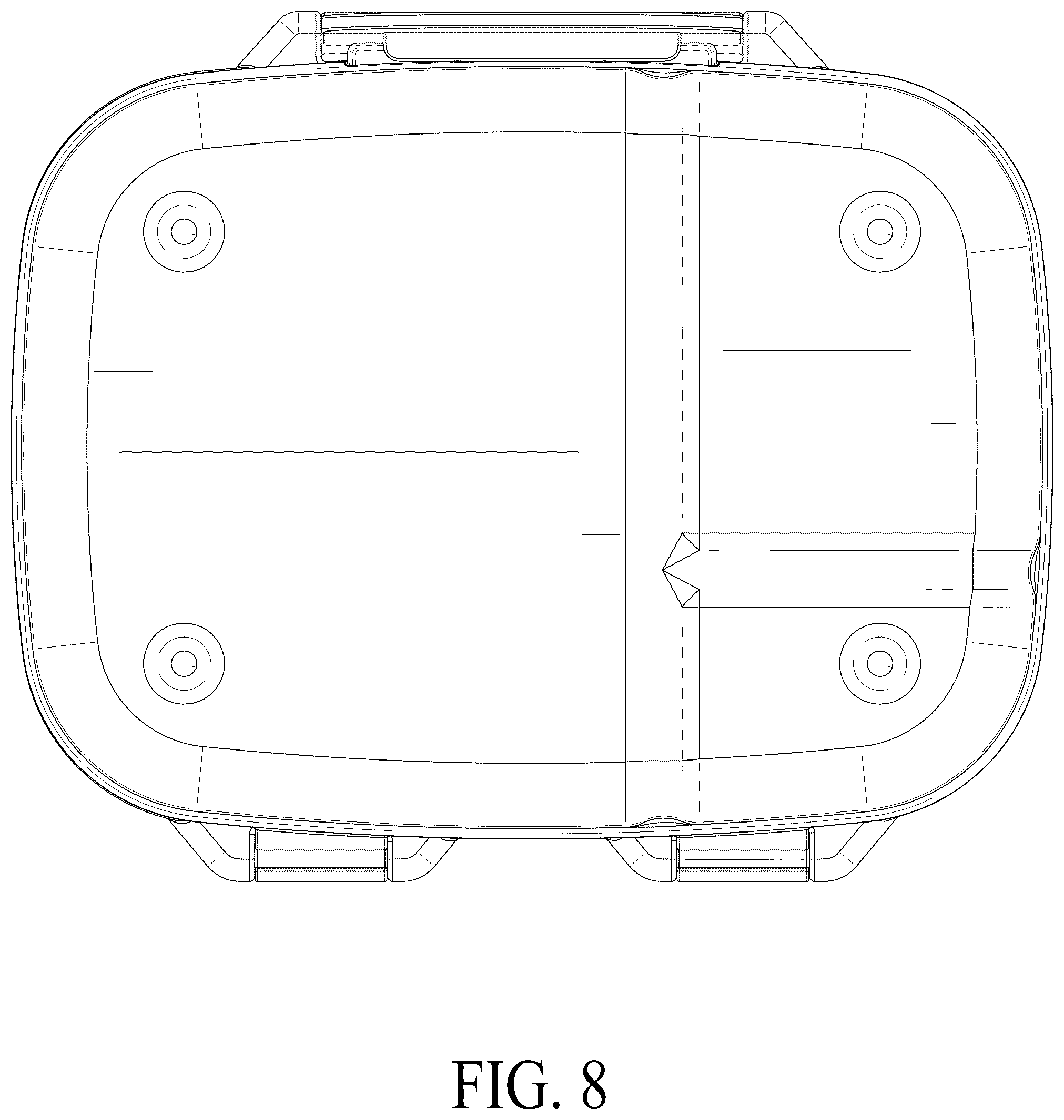 Patent USD1075432 Figure 8 – Lunch box