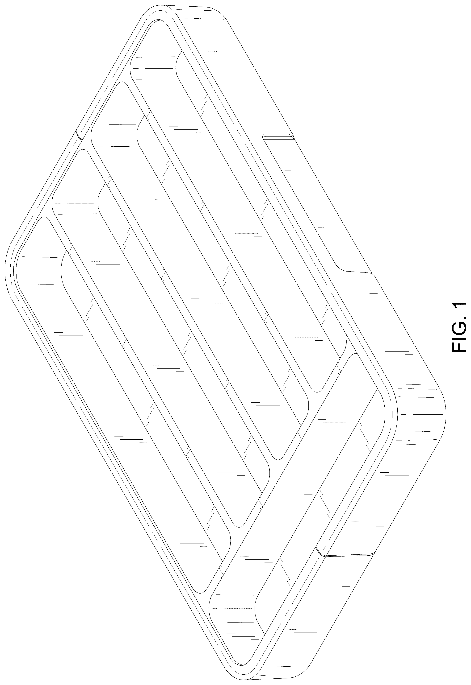Patent USD1075433 Figure 1 – Silverware drawer organizer