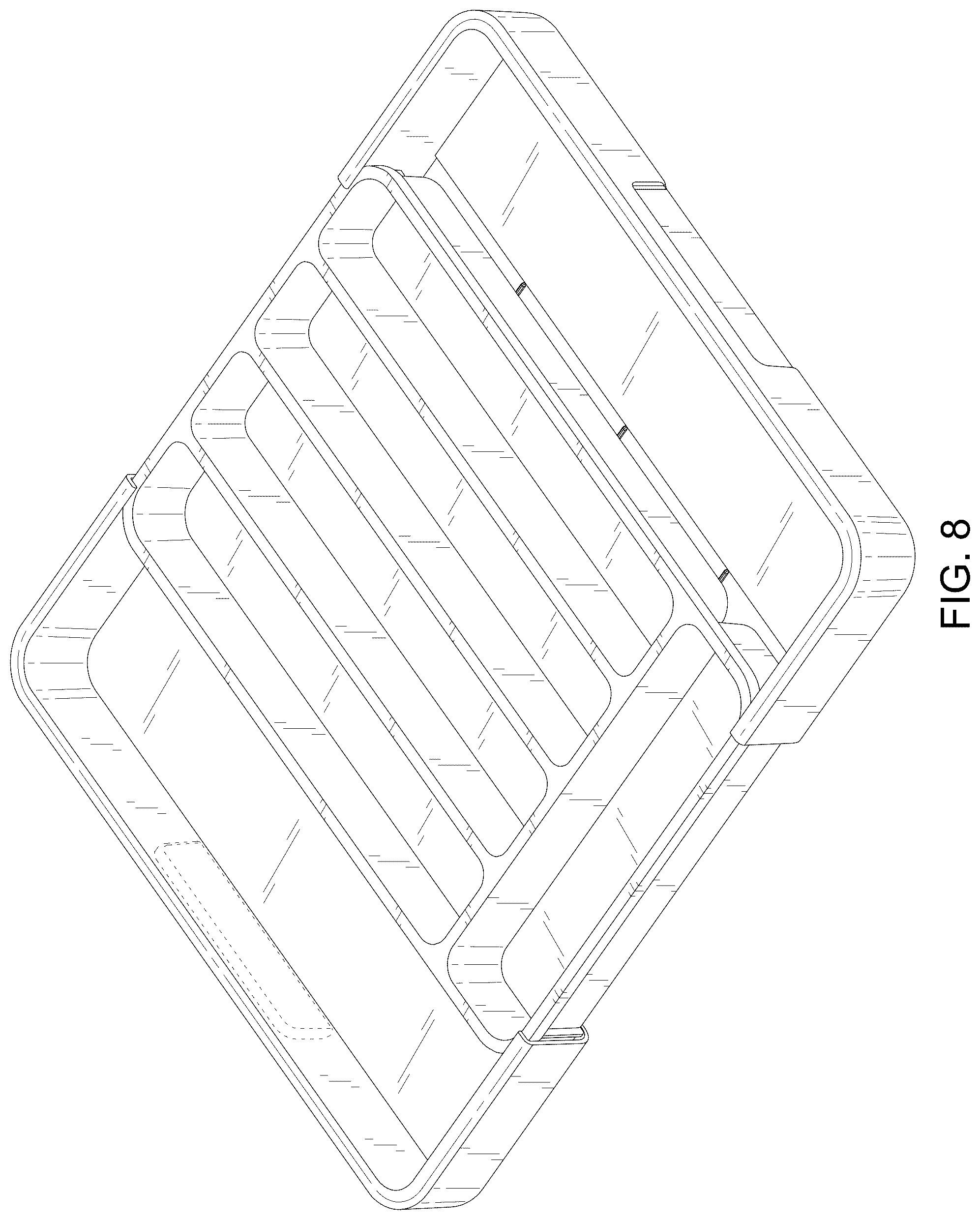 Patent USD1075433 Figure 6 – Silverware drawer organizer