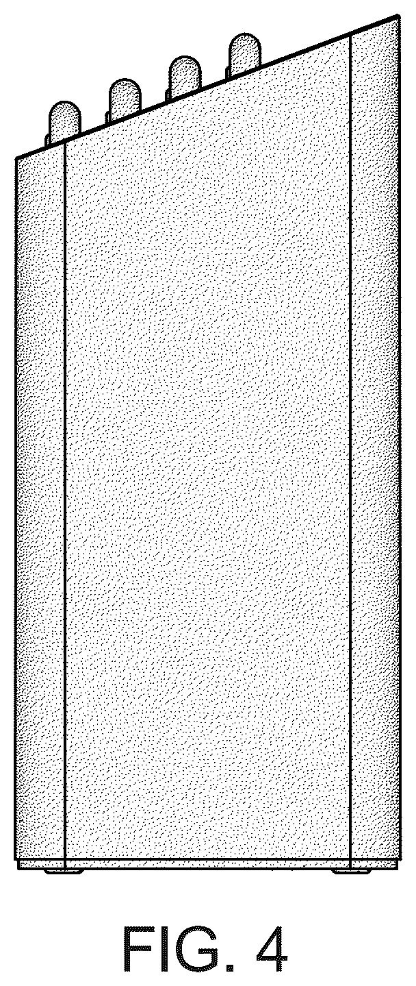 Patent USD1075434 Figure 4 – Combined cutting boards and knife holder
