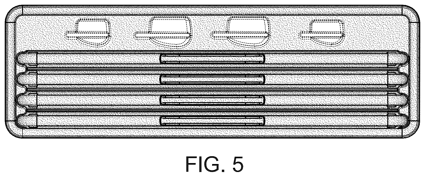 Patent USD1075434 Figure 5 – Combined cutting boards and knife holder