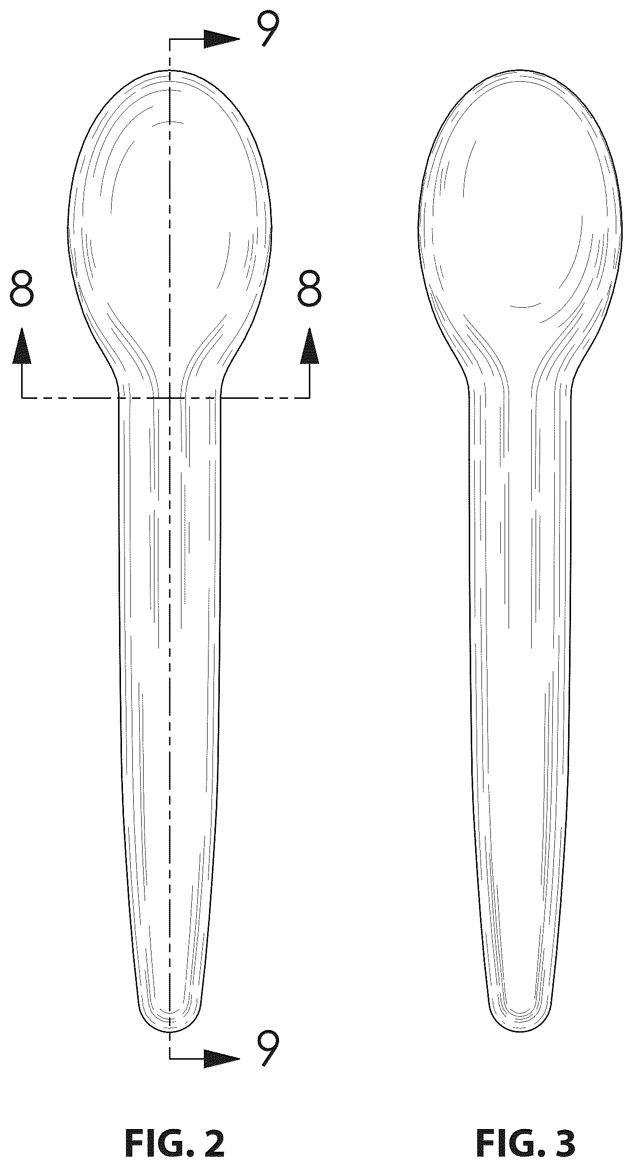 Patent USD1075437 Figure 2 – Spoon