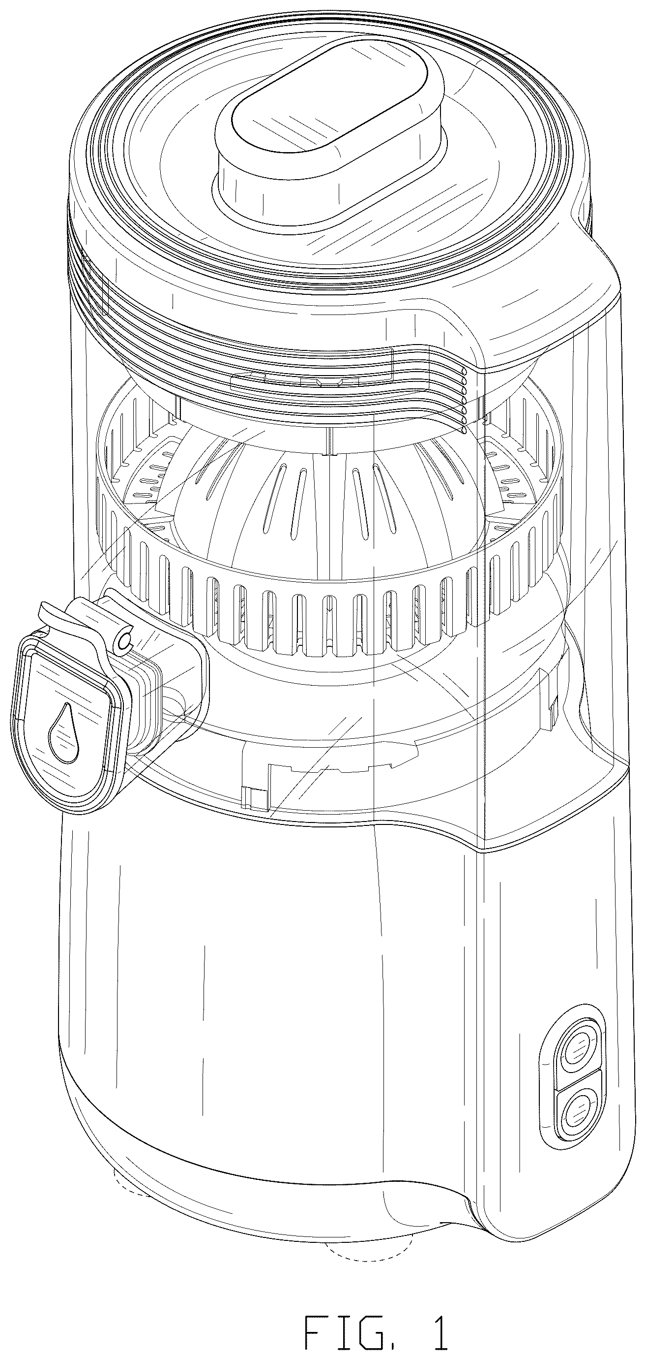 Patent USD1075438 Figure 1 – Juicer