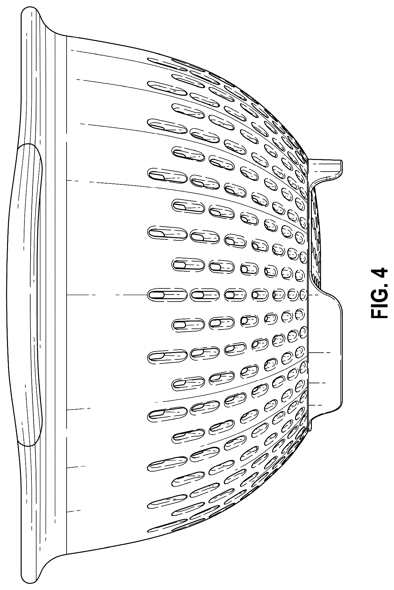 Patent USD1075439 Figure 4 – Colander